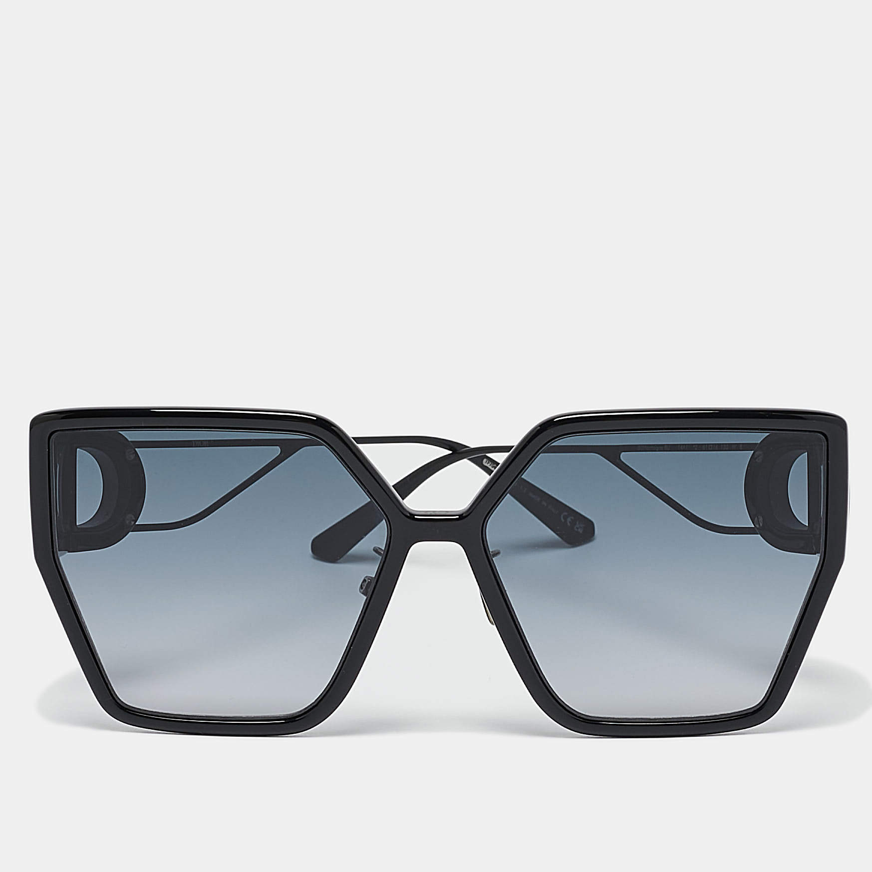 Dior Black/Grey Gradient 30Montaigne Oversized Square Sunglasses 