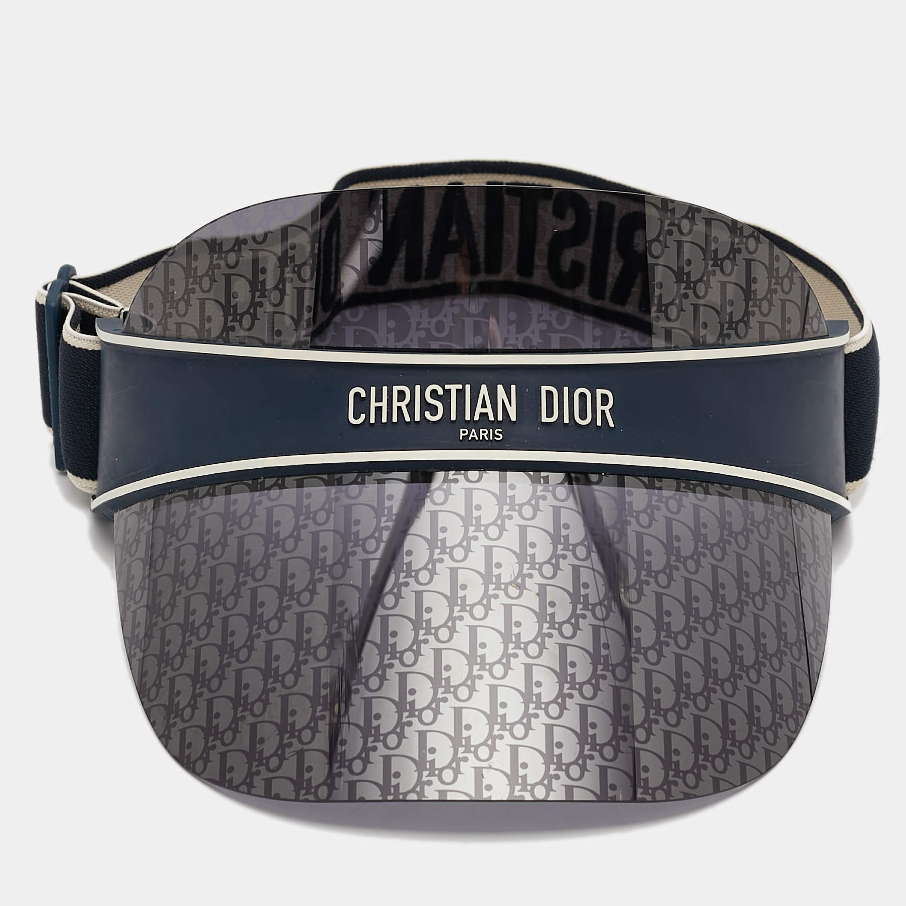 Dior Navy Blue Oblique Dior Club1 Visor