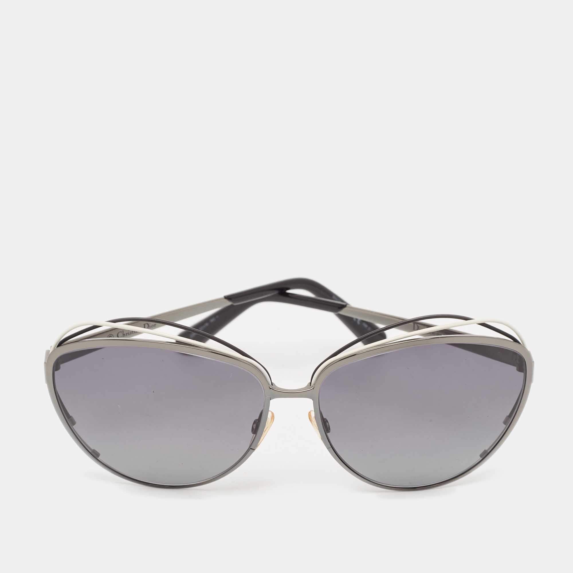 Dior Black Gradient JQHID Songe Cat Eye Sunglasses