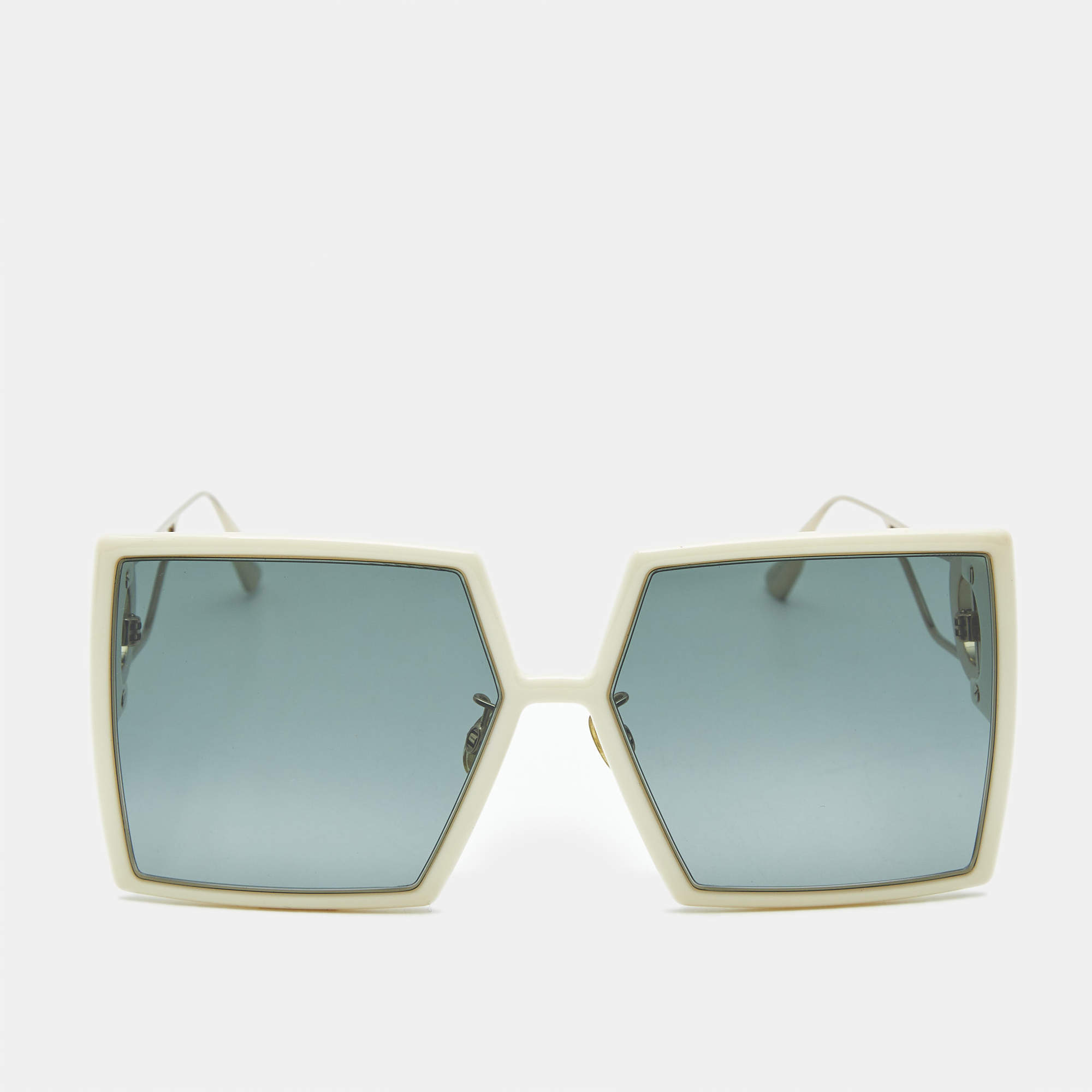 Dior White/Black Gradient SZJ1I 30 Montaigne Oversized Sunglasses
