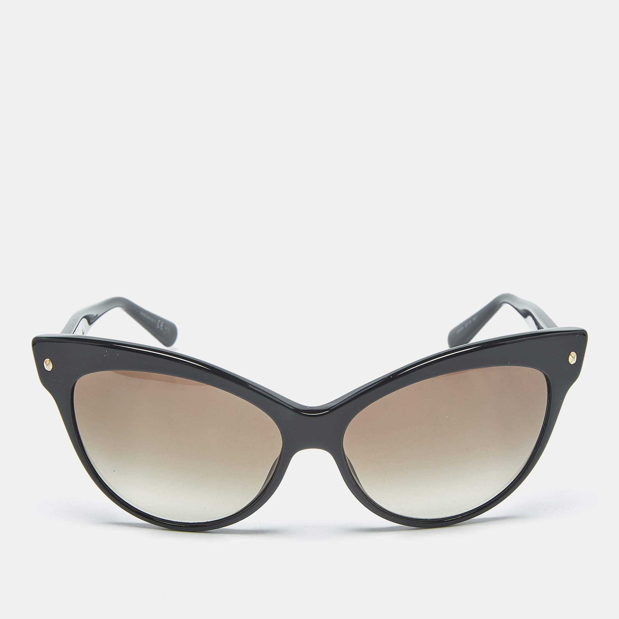 Pre Owned Dior Black Gradient 29AHA Les Marquises Mohotani Cat Eye Sunglasses