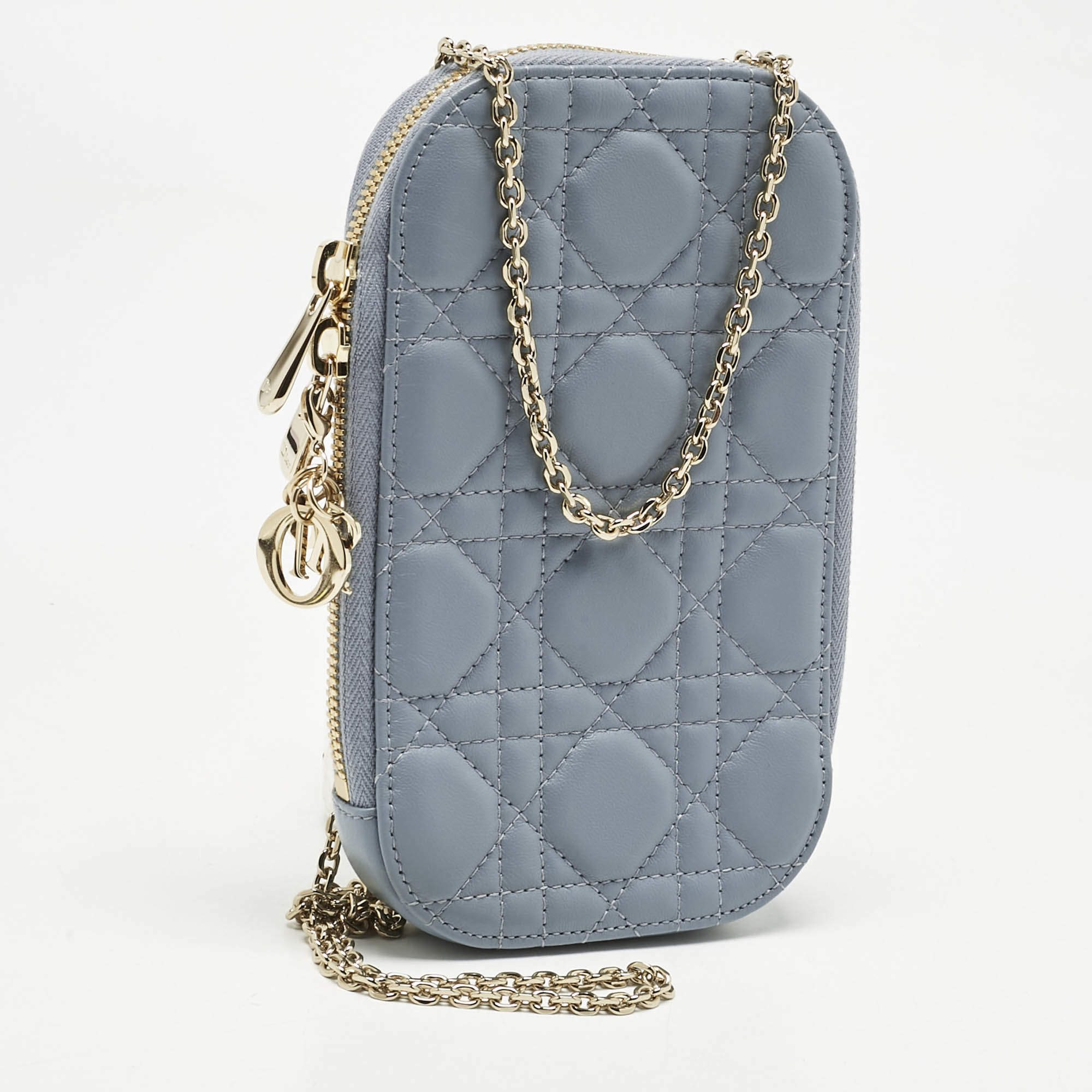 Dior Black Cannage Leather Lady Dior iPhone X Case Dior | TLC US