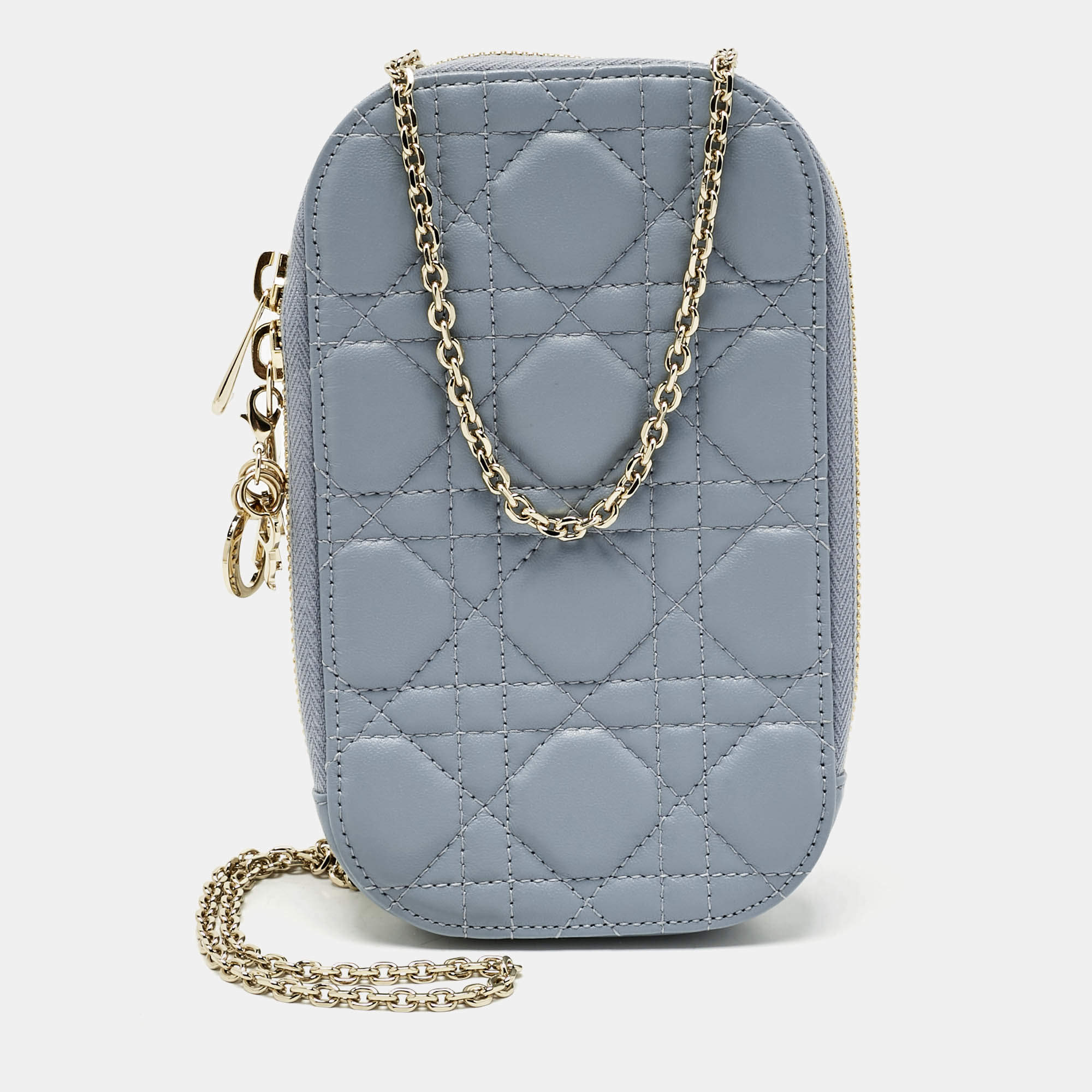 【正規品】Christian Dior トロッター iPhoneXR カバー Christian Dior - CHRISTIAN DIOR トロッター柄 クラッチバッグ