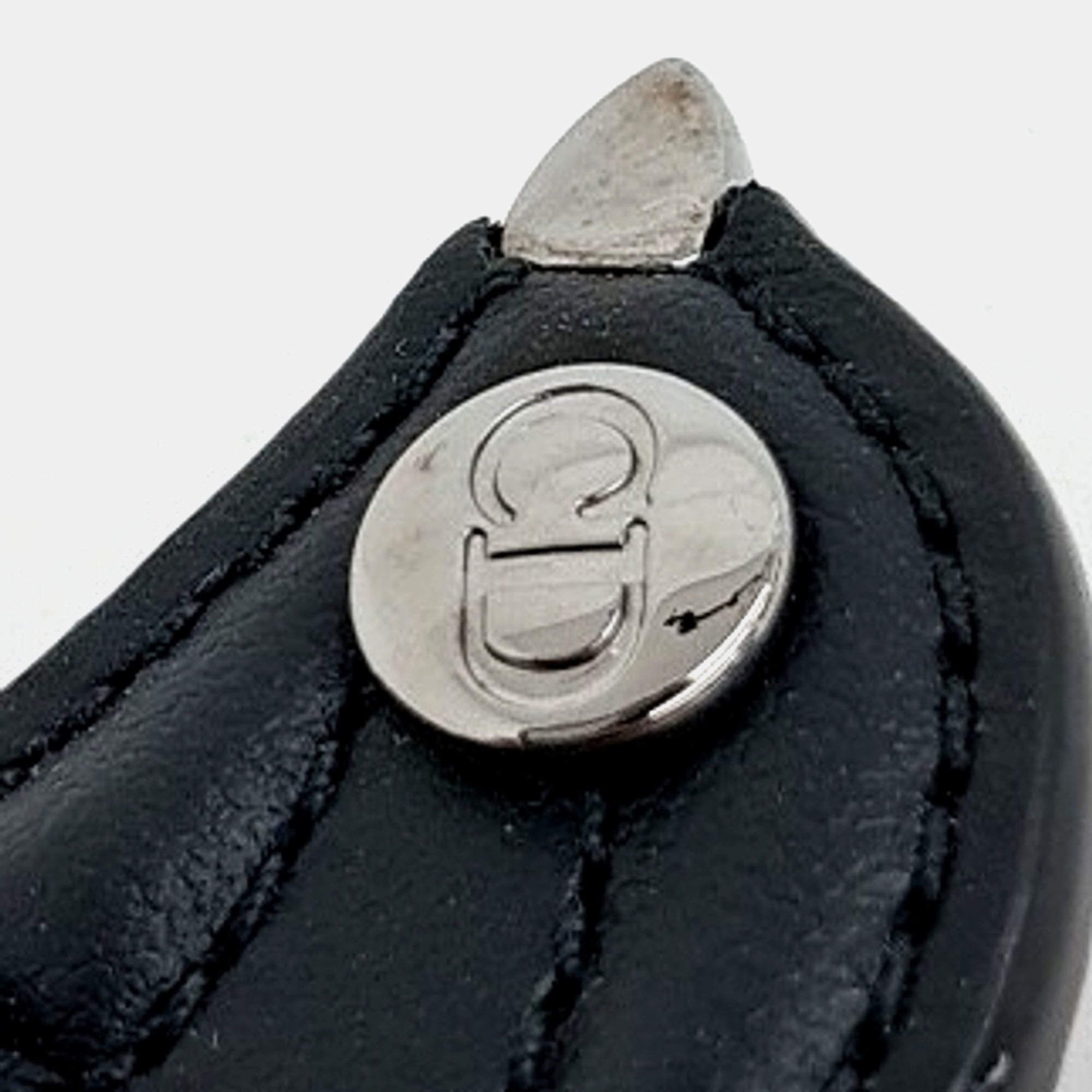Dior Black Leather Saddle Bird Keychain Dior | TLC UAE