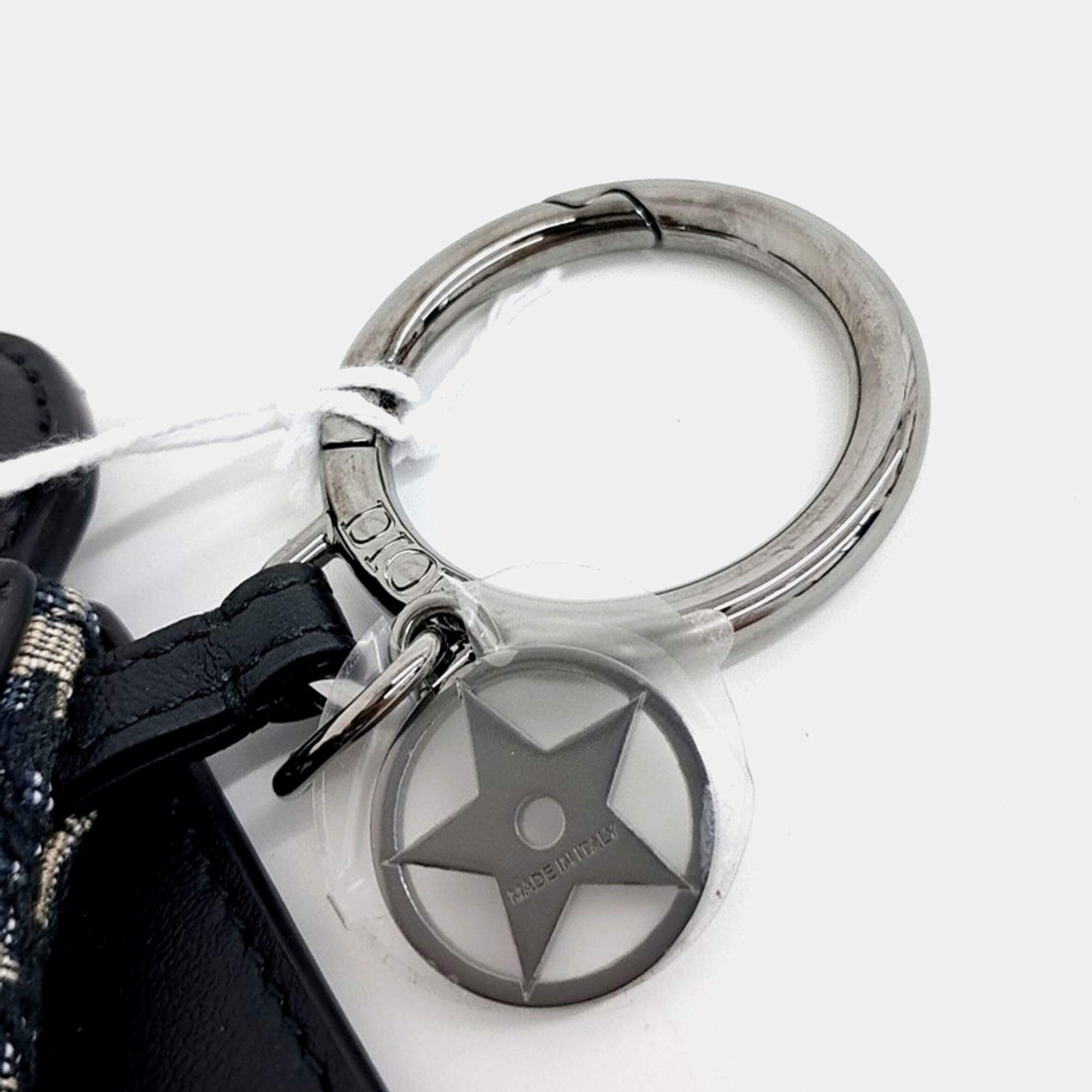 Dior Black Leather Saddle Bird Keychain Dior | TLC UAE