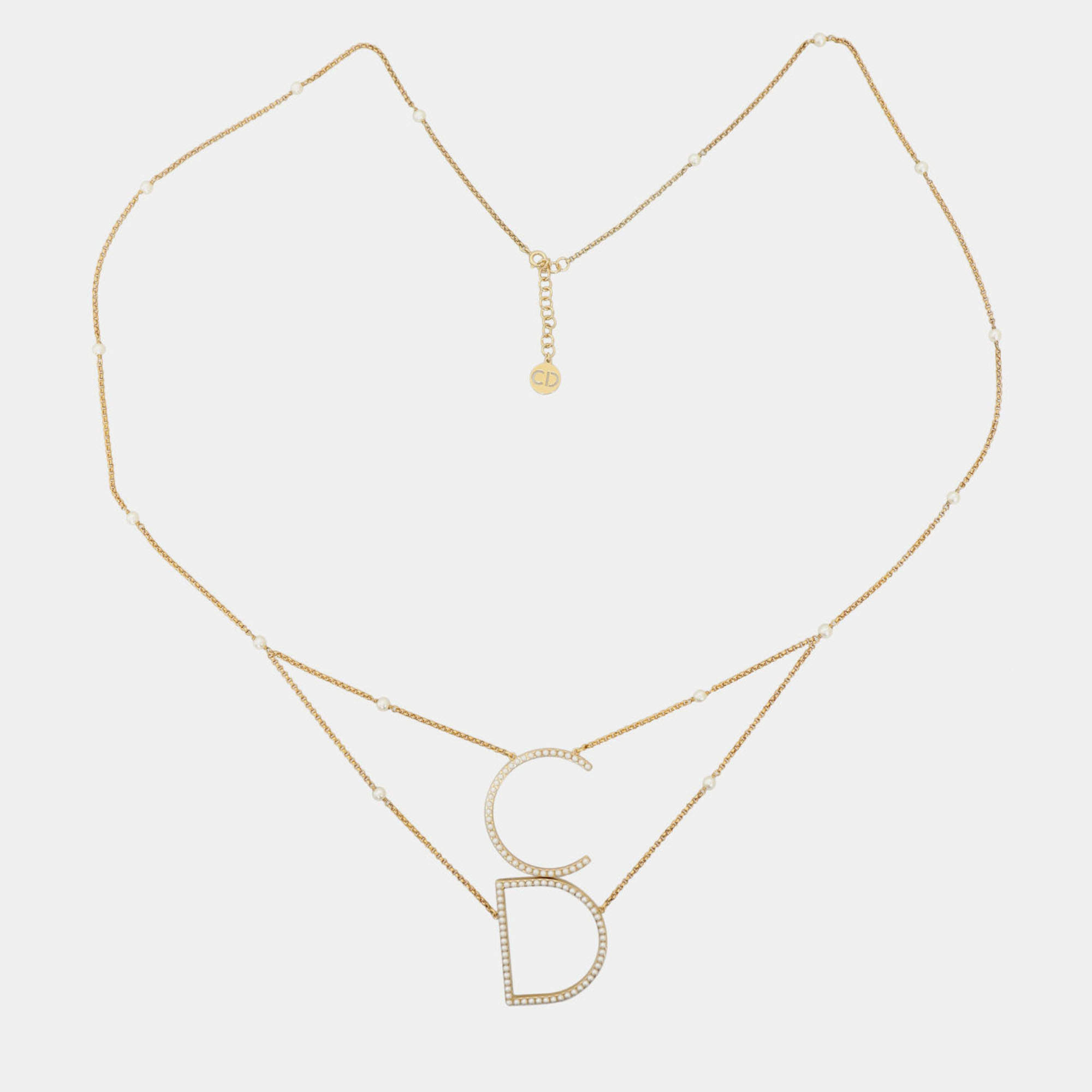 Pre Owned Dior Your Dior Pearl Long Necklace