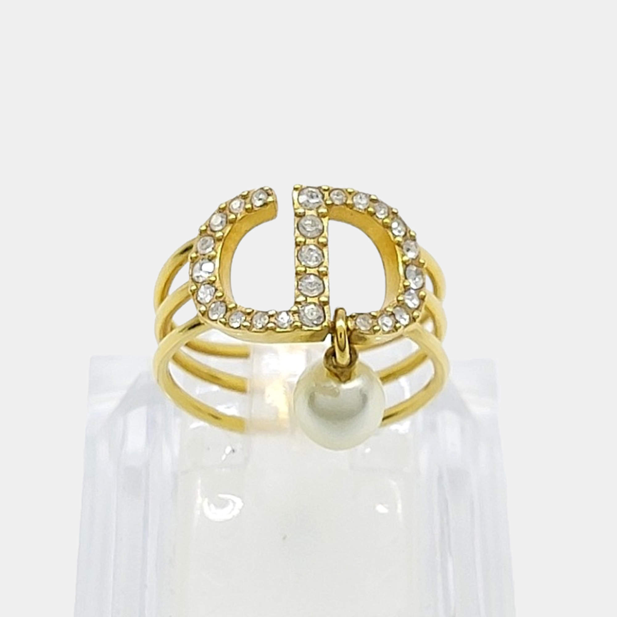 مملوكة مسبقًا خاتم ديور بيتيت سي دي بلون ذهبي