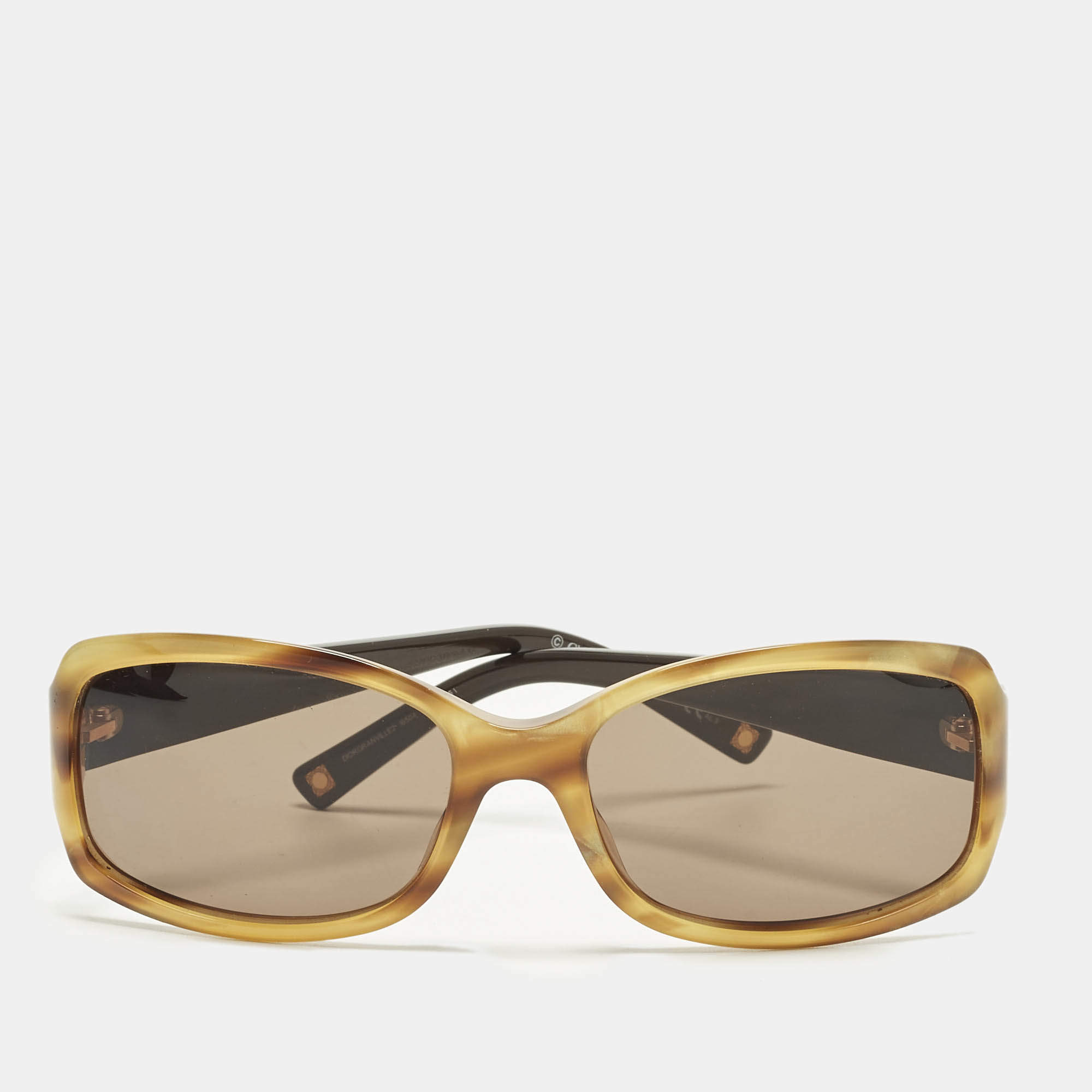 Pre Owned Dior Tortoise Brown Granville2 I6504 Rectangle Sunglasses