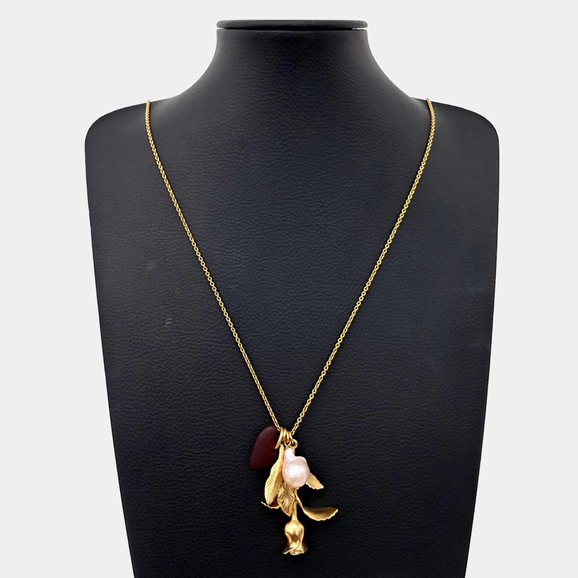 Pre Owned Christian Dior Metal necklace