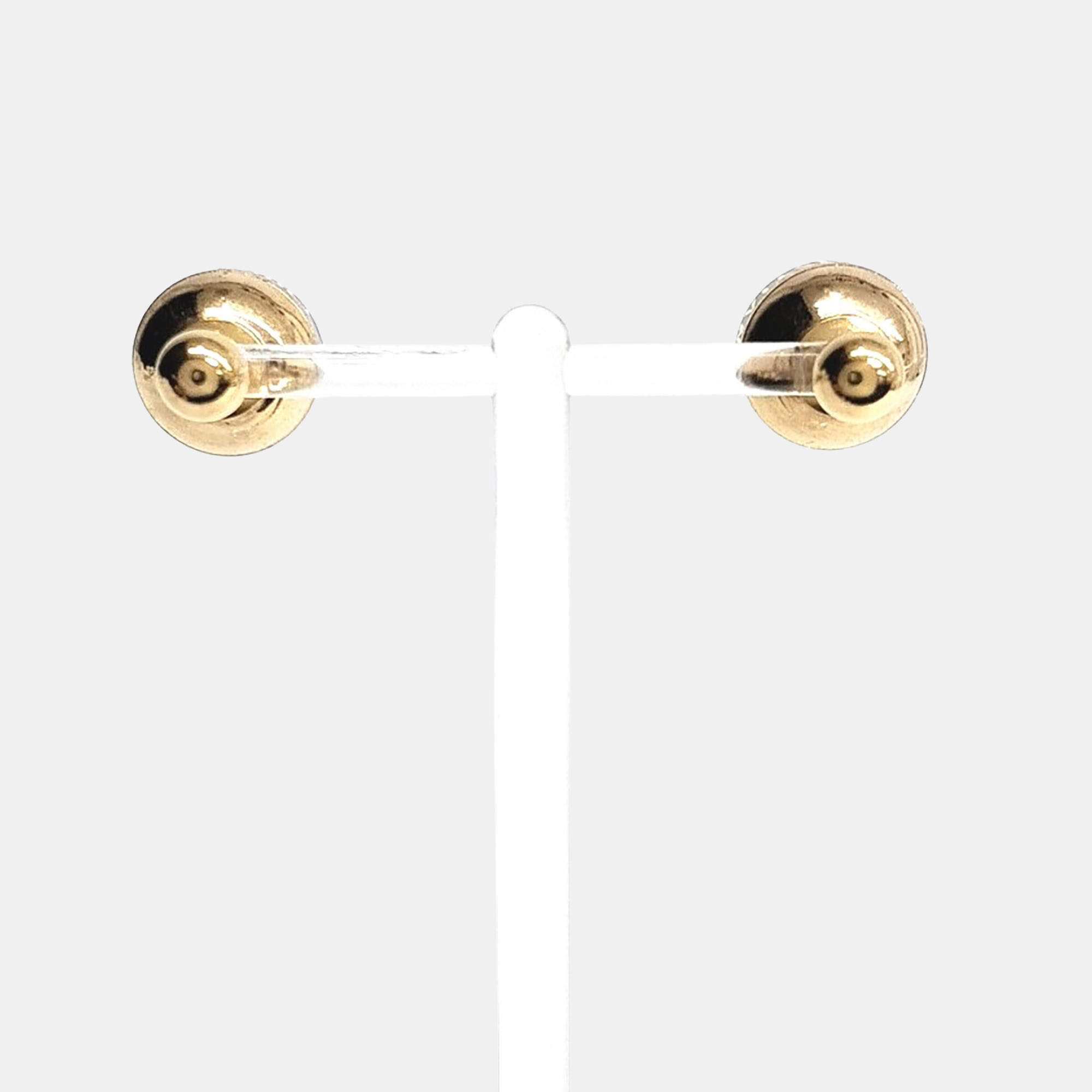 Pre Owned Christian Dior Metal Tribal Earrings