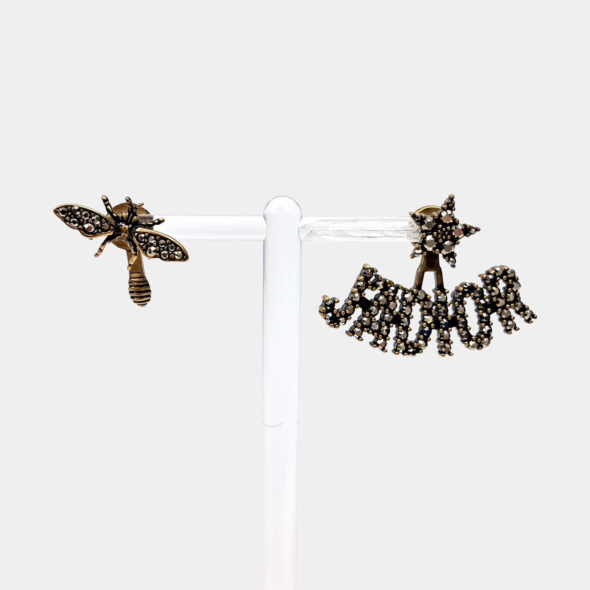 Pre Owned Christian Dior J'Adior Tribal Earrings