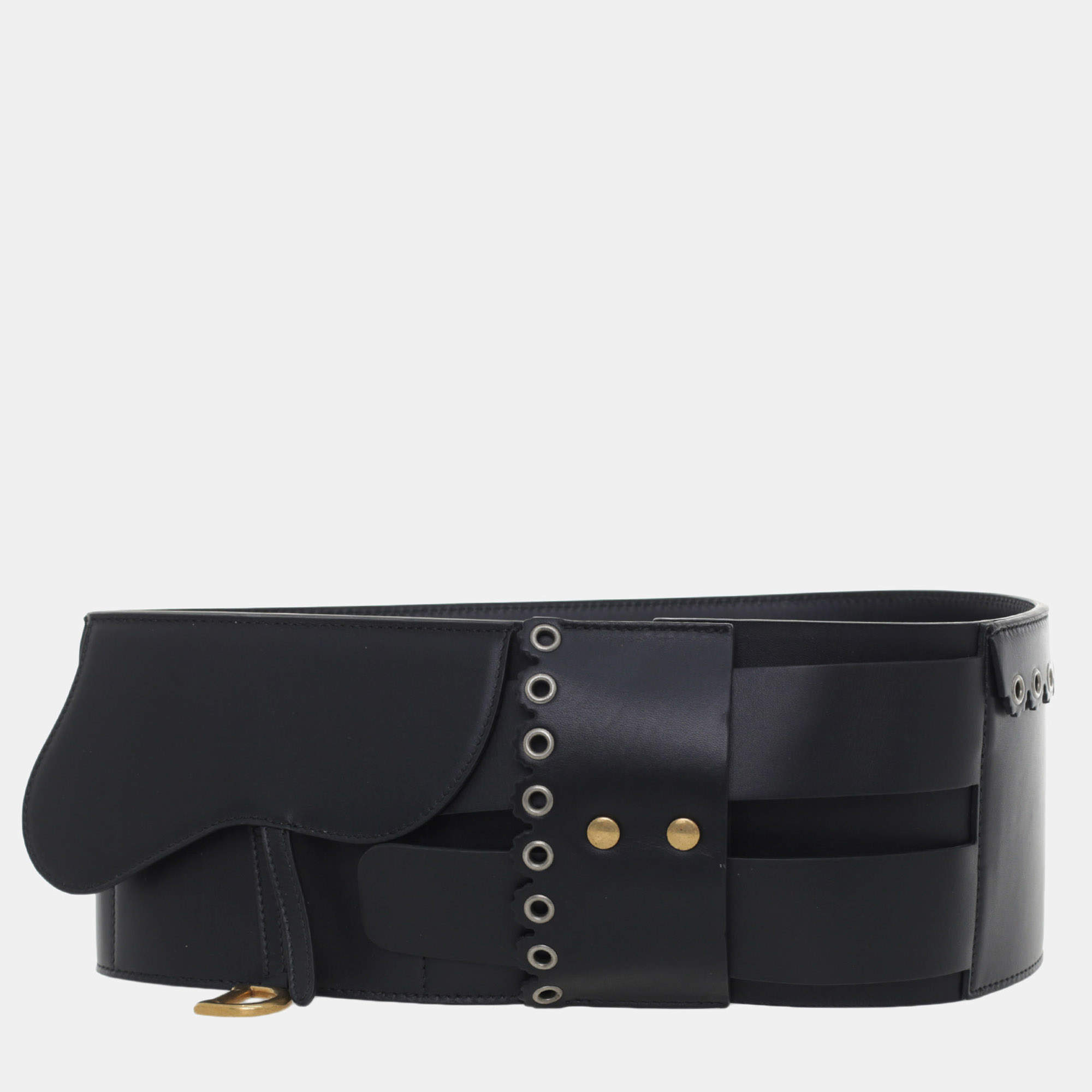 مملوكة مسبقًا Dior Large Saddle Belt