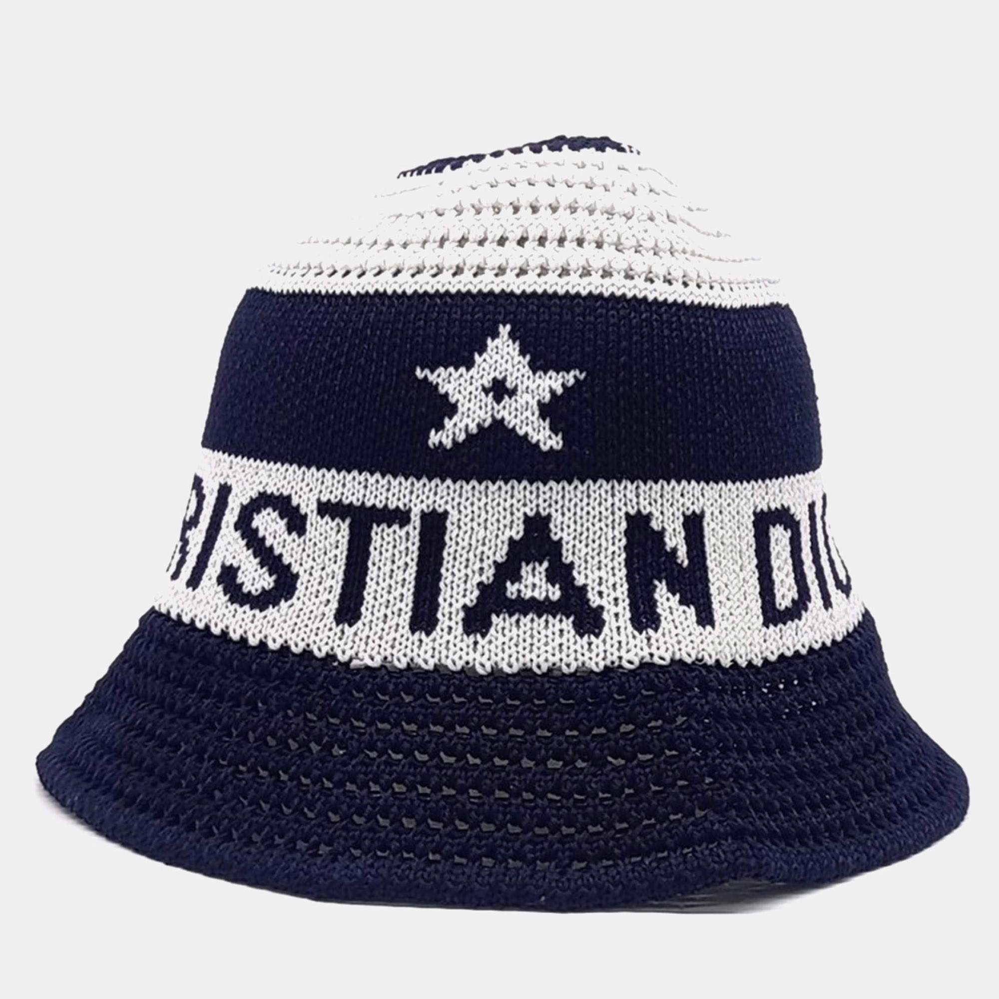 Pre Owned Christian Dior D-TULIPE Bucket Hat