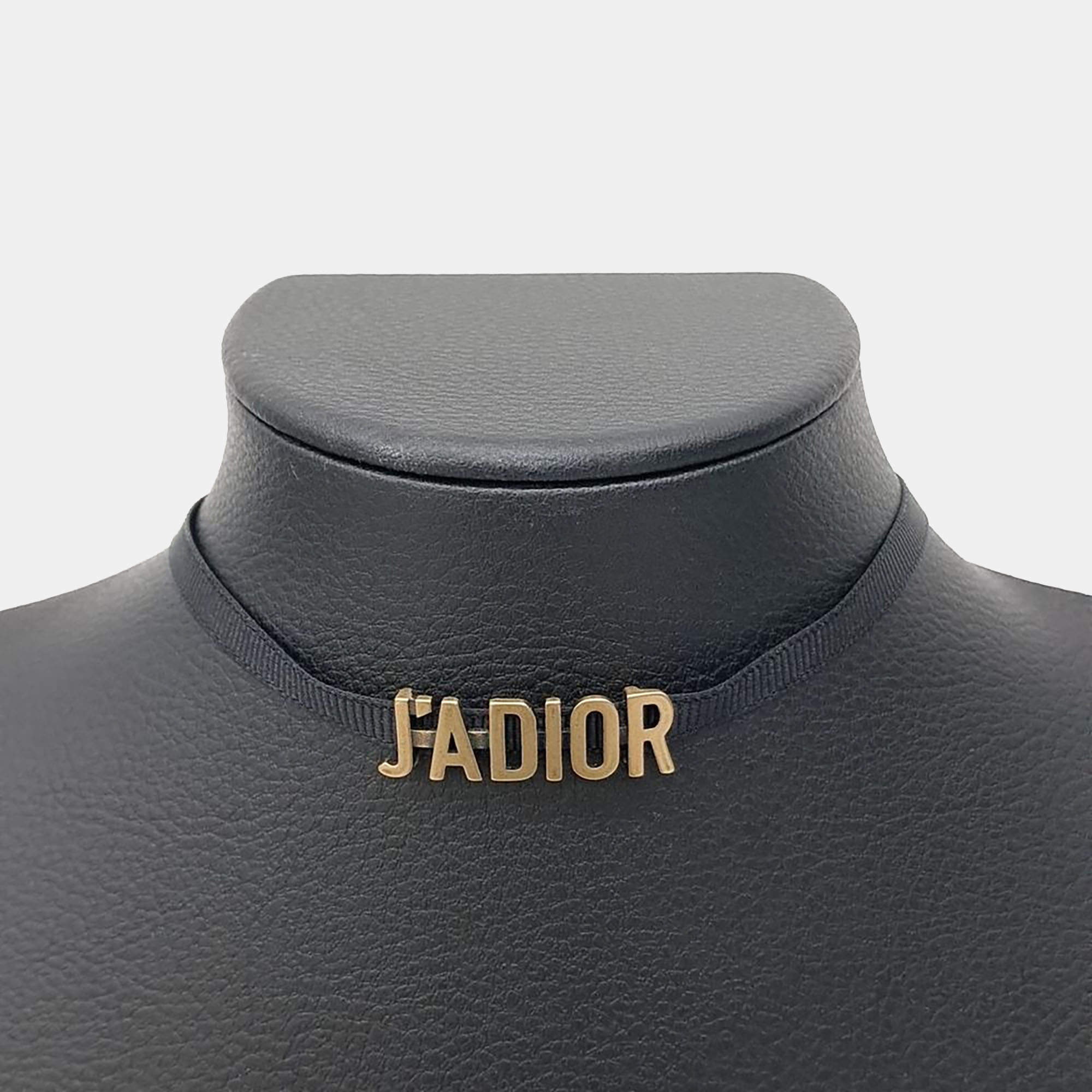 Pre Owned Christian Dior J'Adior Choker Necklace