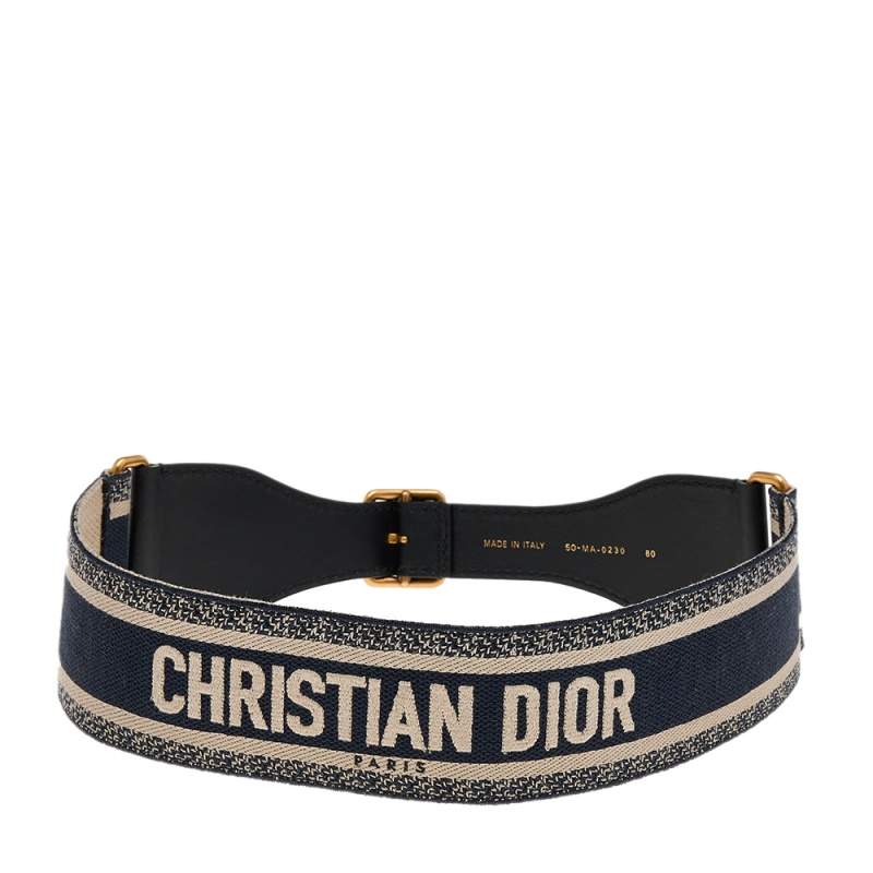 Christian Dior Belts Blue Denim ref11301  Joli Closet