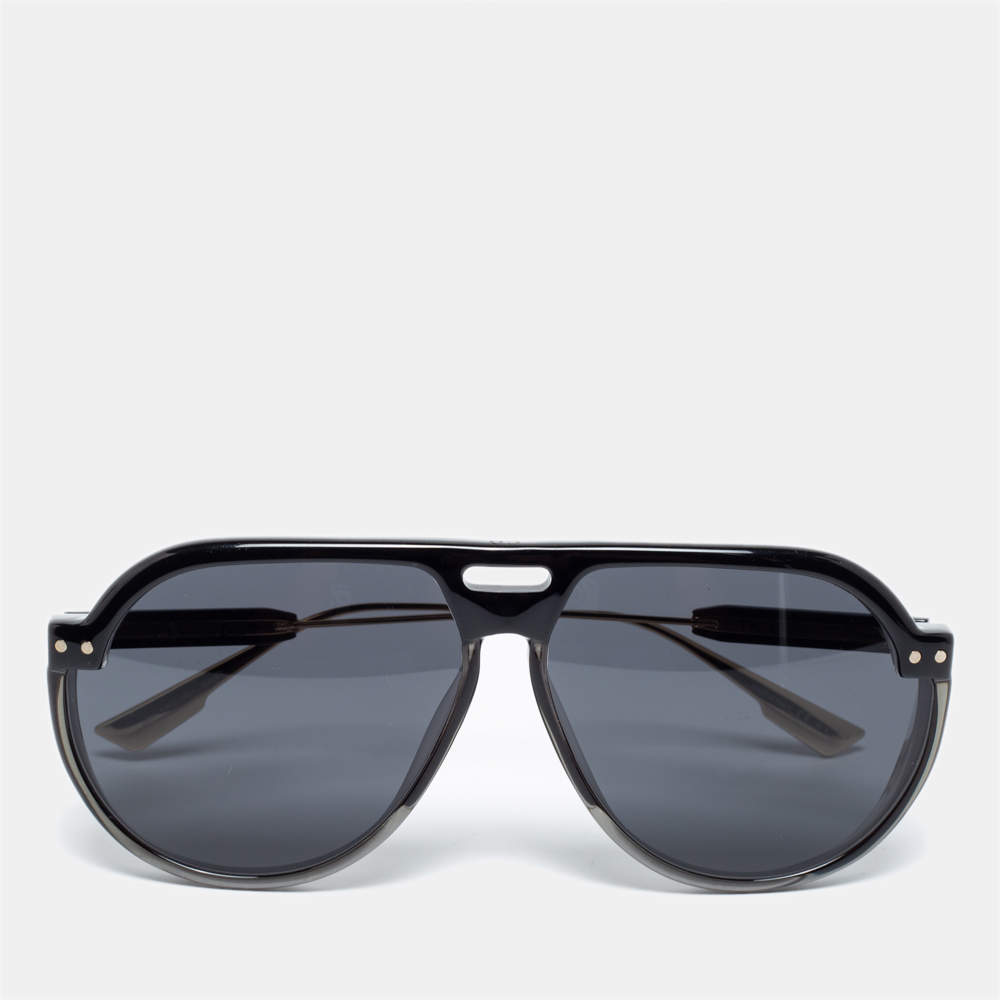 Dior Black DiorClub3 Aviator Sunglasses