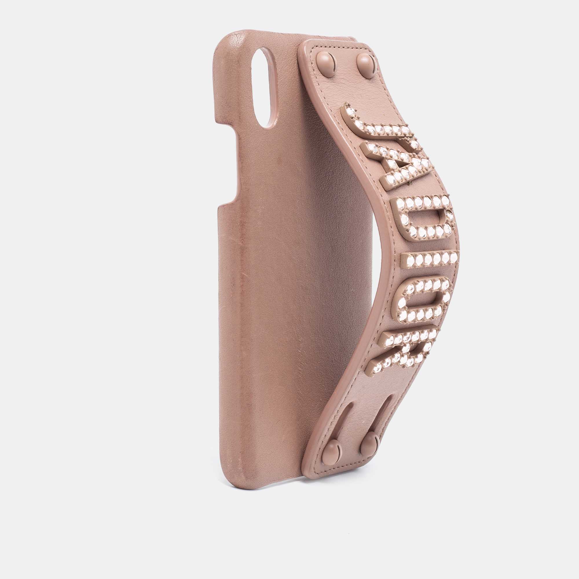 Dior Pink Cannage Leather Lady Dior iPhone 14 Pro Case Dior