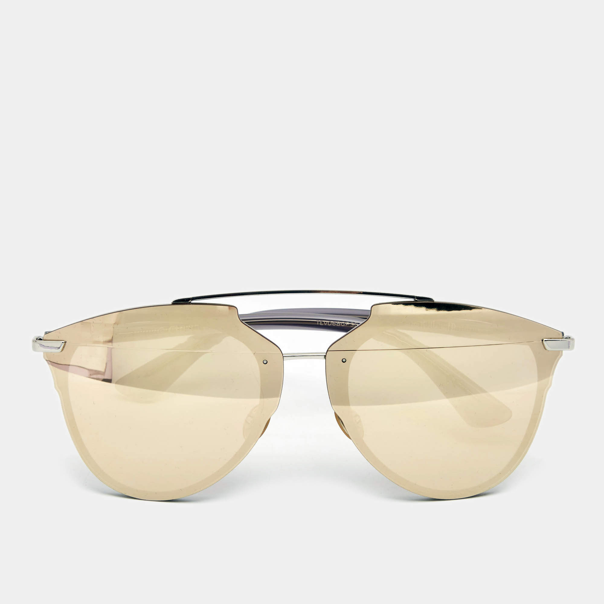 Christina Dior Dior Mirrored Sunglasses Metal Frame