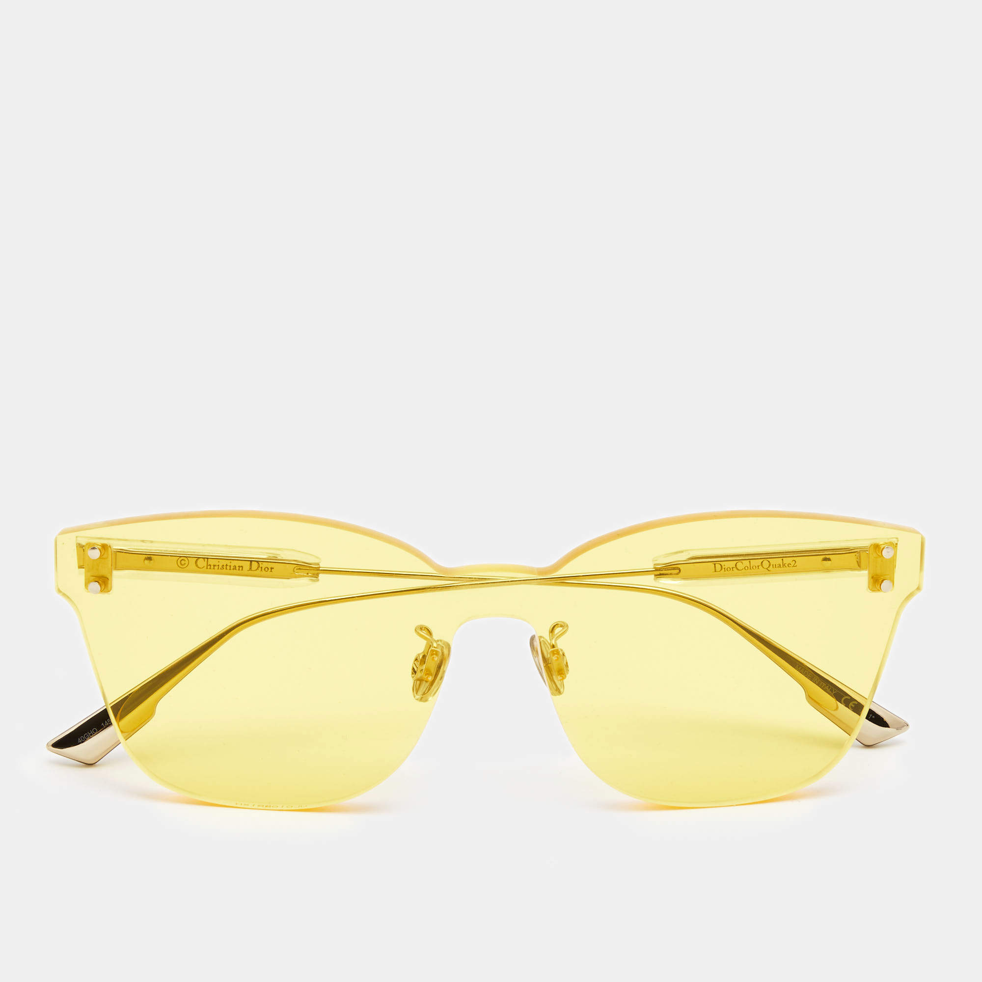 DIOR Diortag SU 56 Yellow  Yellow Sunglasses  Sunglass Hut Australia