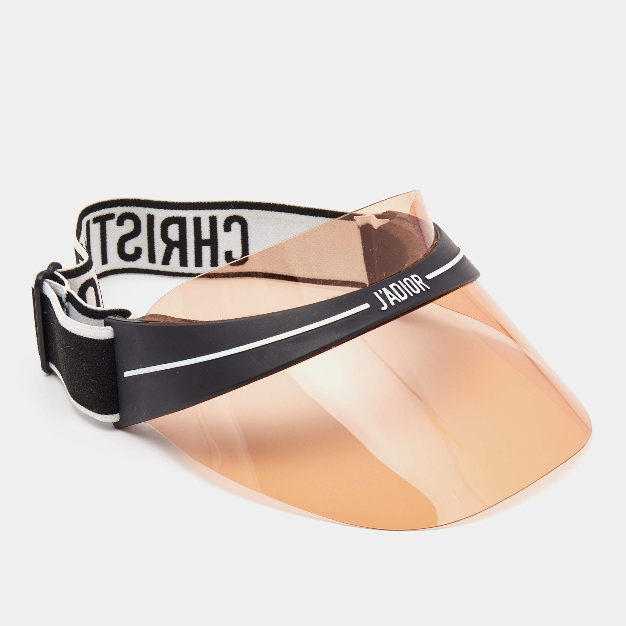 Dior Orange/Black DiorClub1 Sun Visor