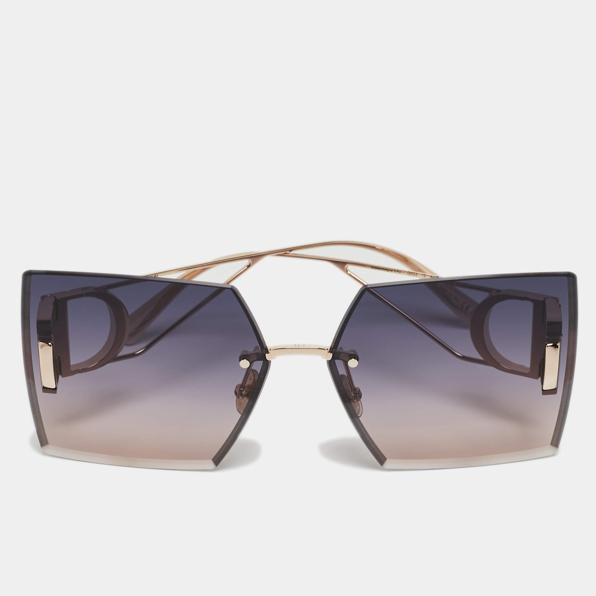 Dior Purple/Pink Gradient D0G2 30 Montaigne Square Sunglasses