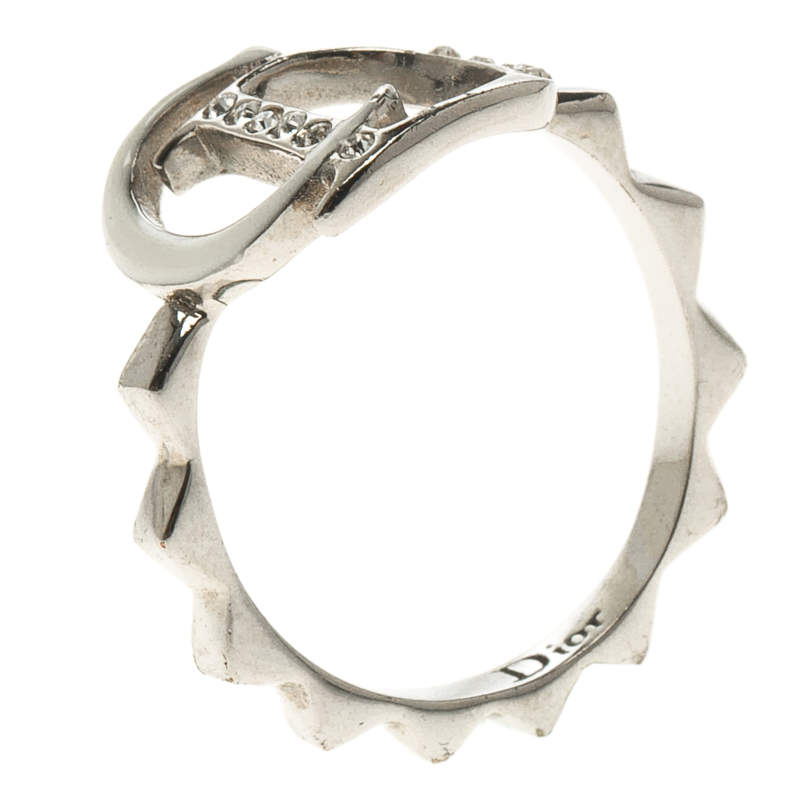 dior ring silver