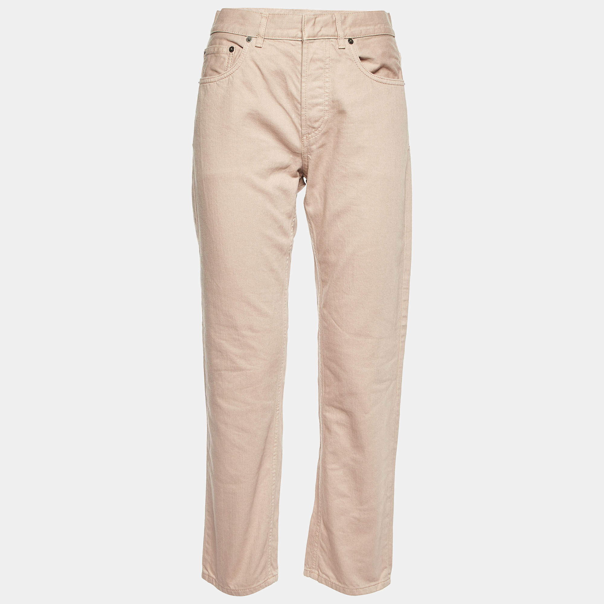 Dior Dusty Pink Denim Straight Fit Jeans S/Waist 31"