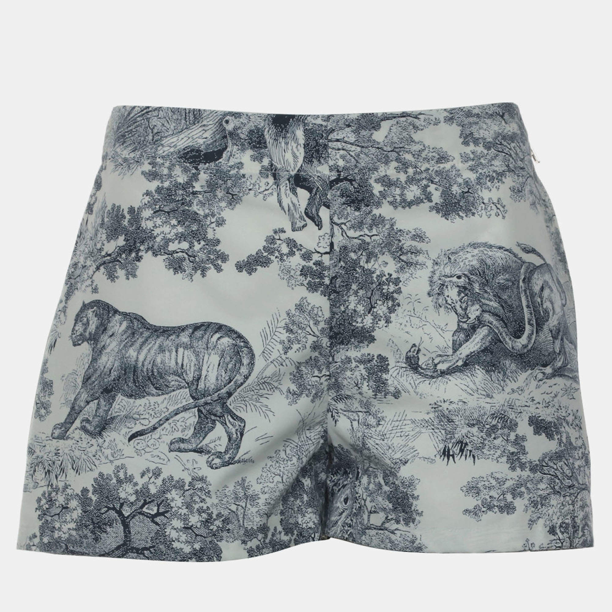 Pre Owned Dior Toile de Jouy Shorts