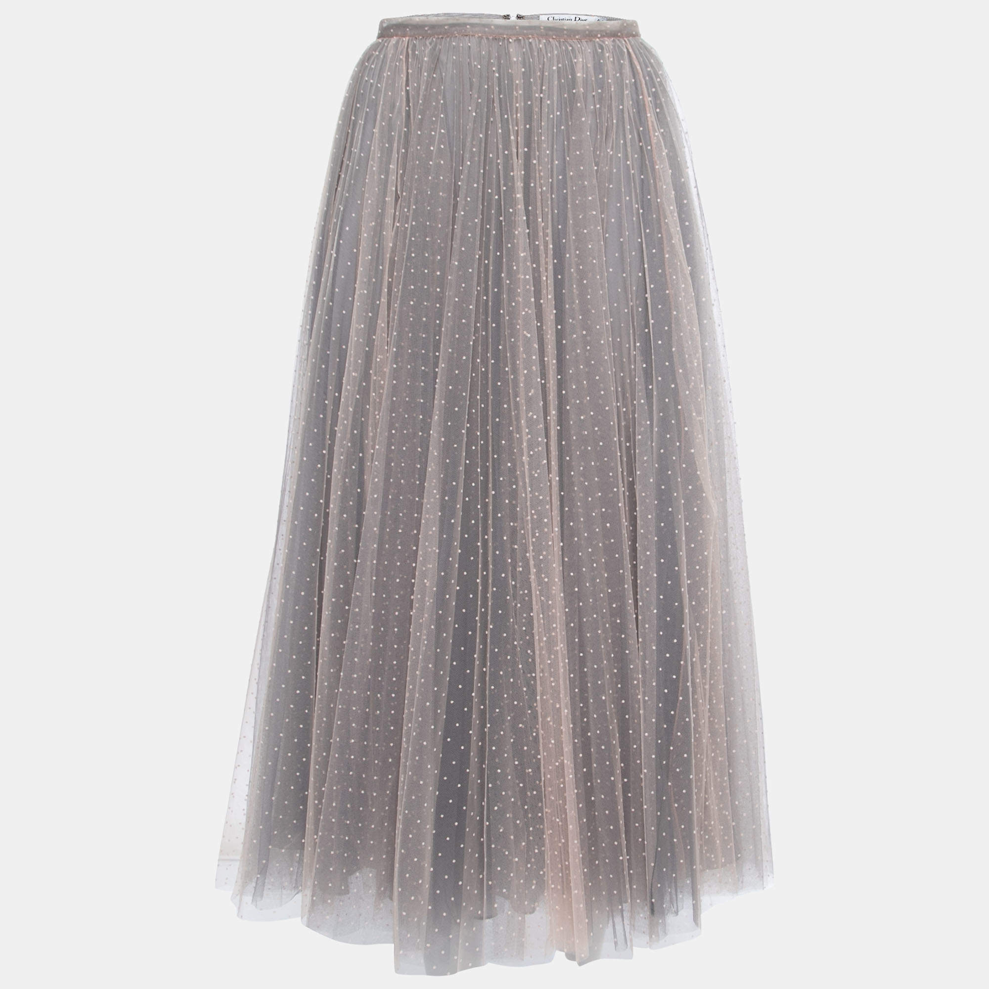 Dior tulle maxi skirt sale