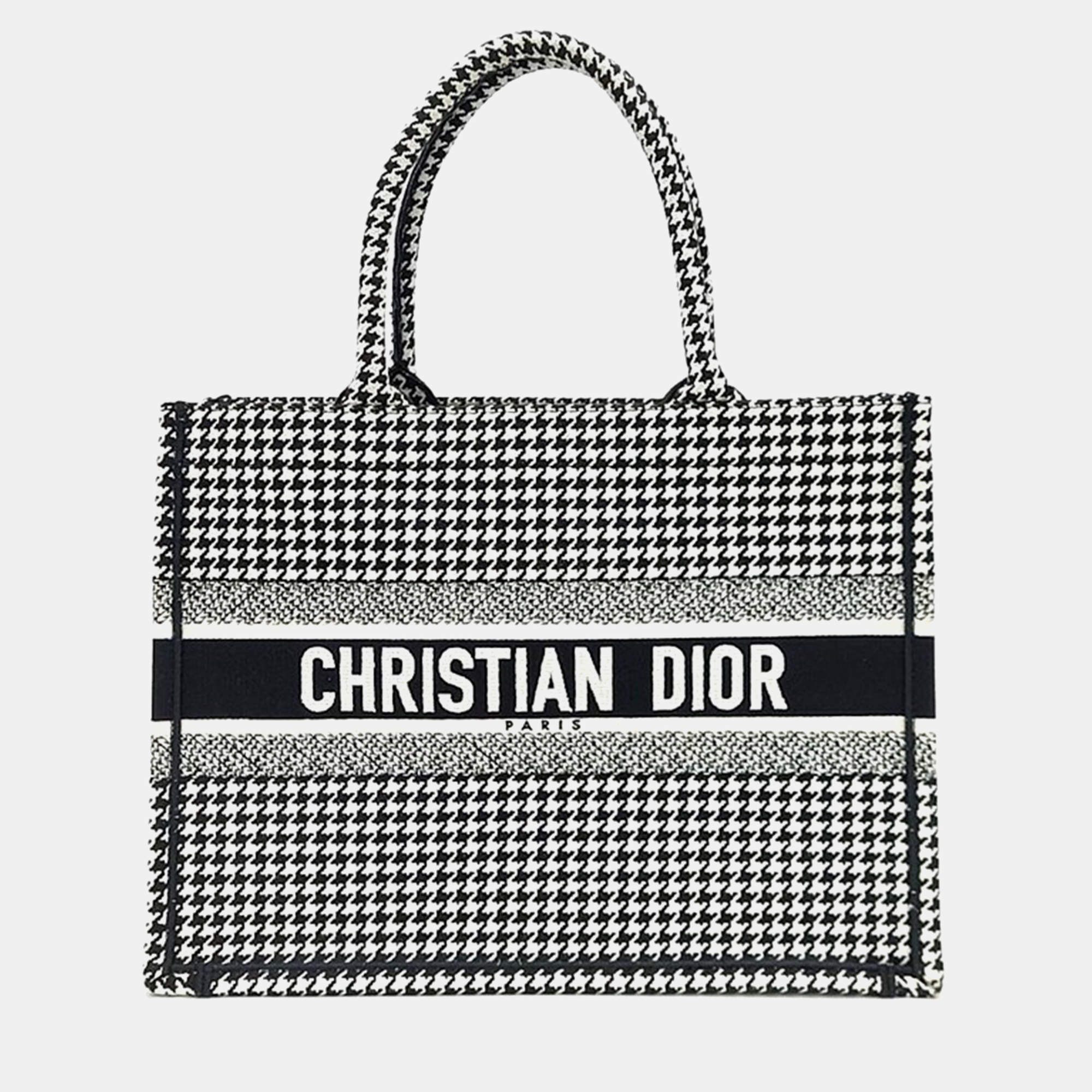 Christian dior fabric tote online