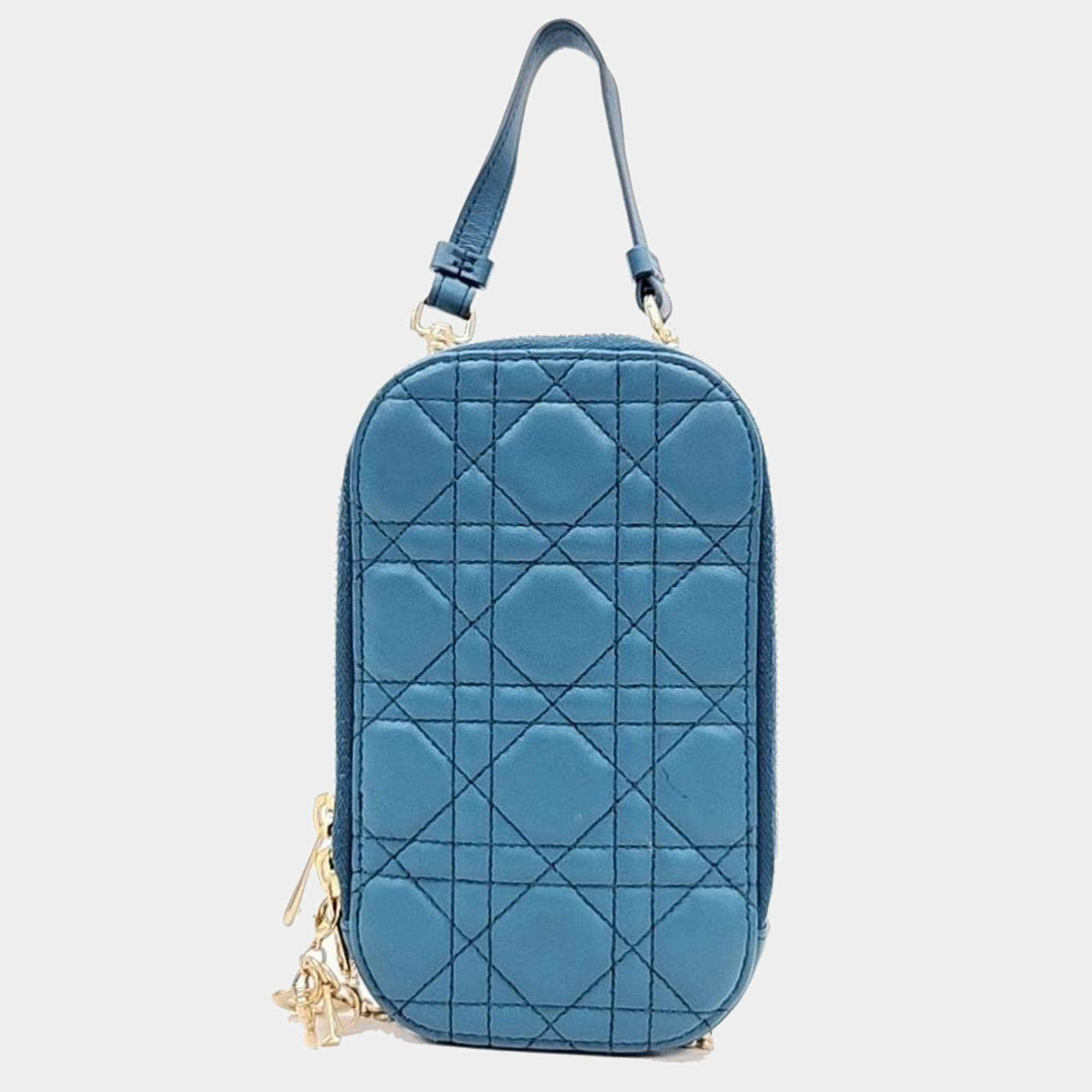 Pre Owned Christian Dior Phone Holder Crossbodybody Bag