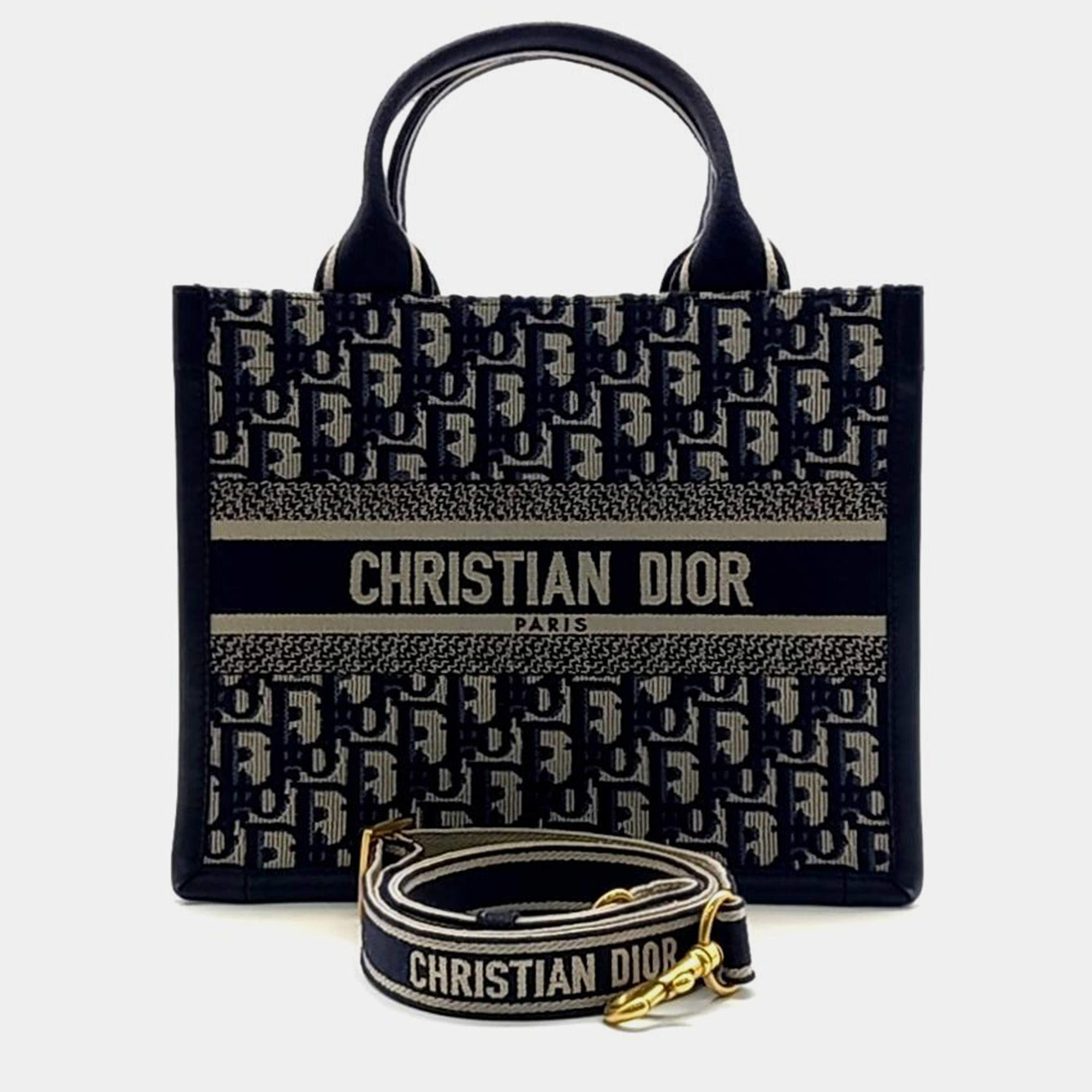 Christian Dior Oblique Book Tote Small Bag