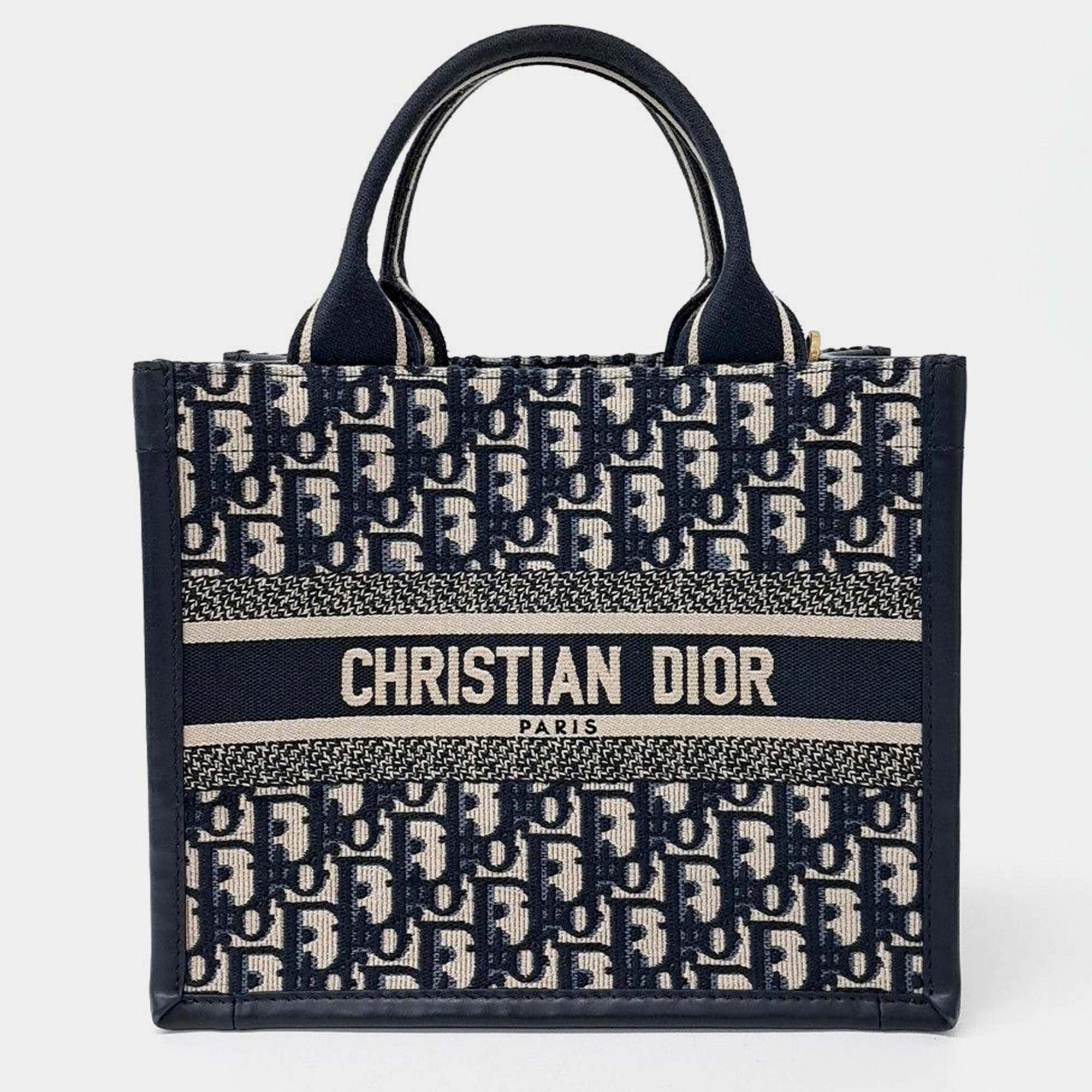 Dior Oblique Book Small Tote Bag