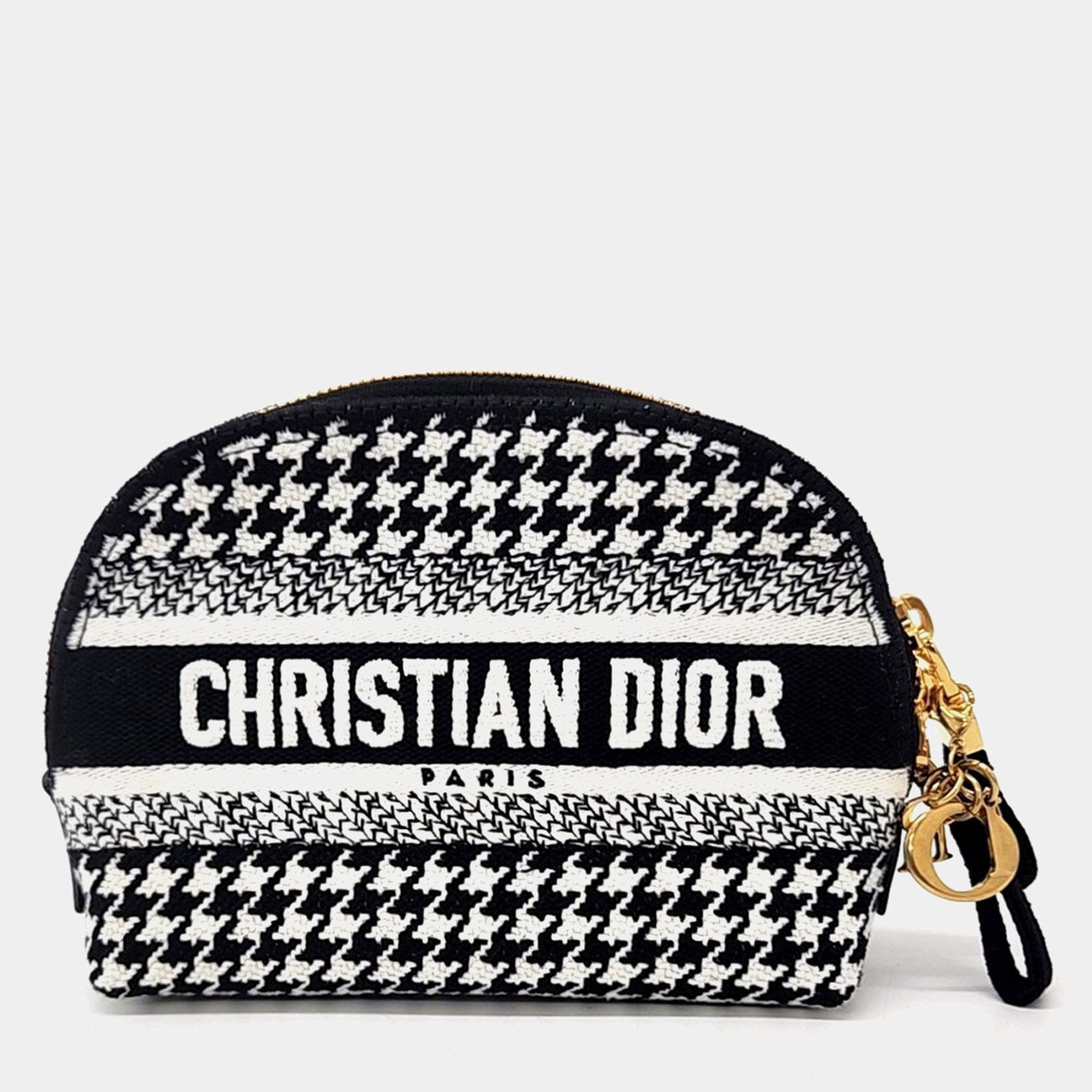 Christian Dior Black & white pouch