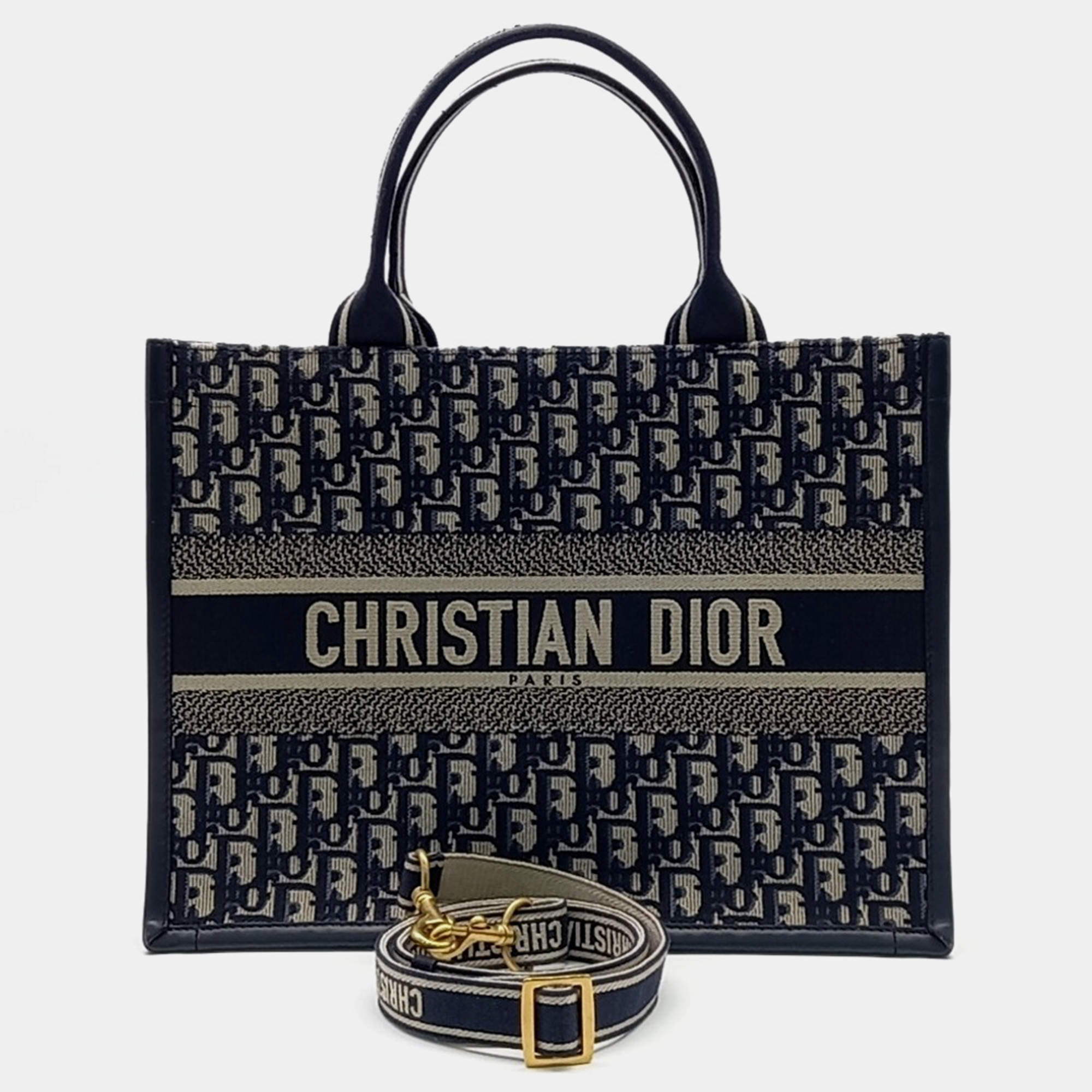 Christian Dior Oblique Book Tote Bag 36