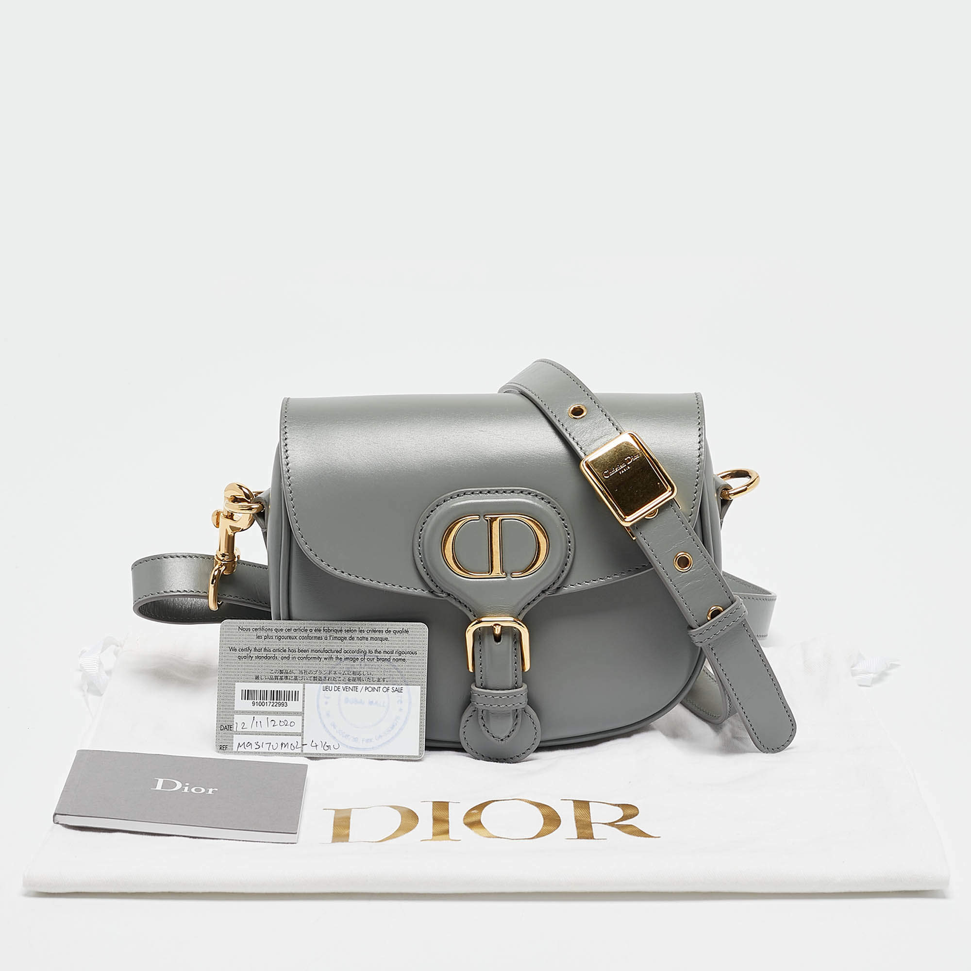 Bobby Bag Medium Dior Oblique Dior Bobby Cloud Blue Grey Dior