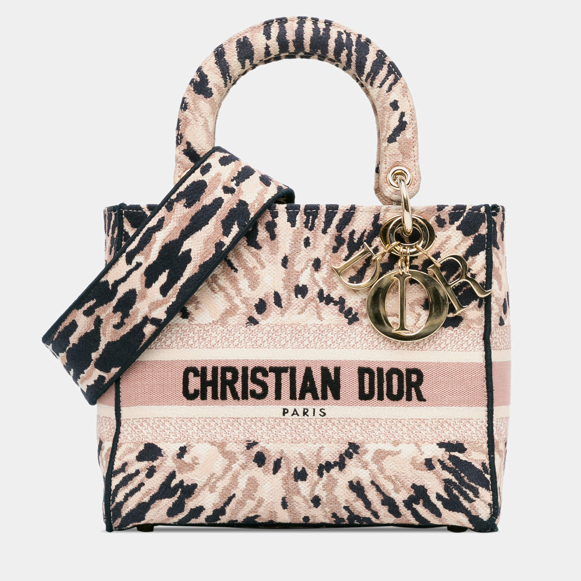 Dior Pink Medium Tie-Dye Lady D-Lite