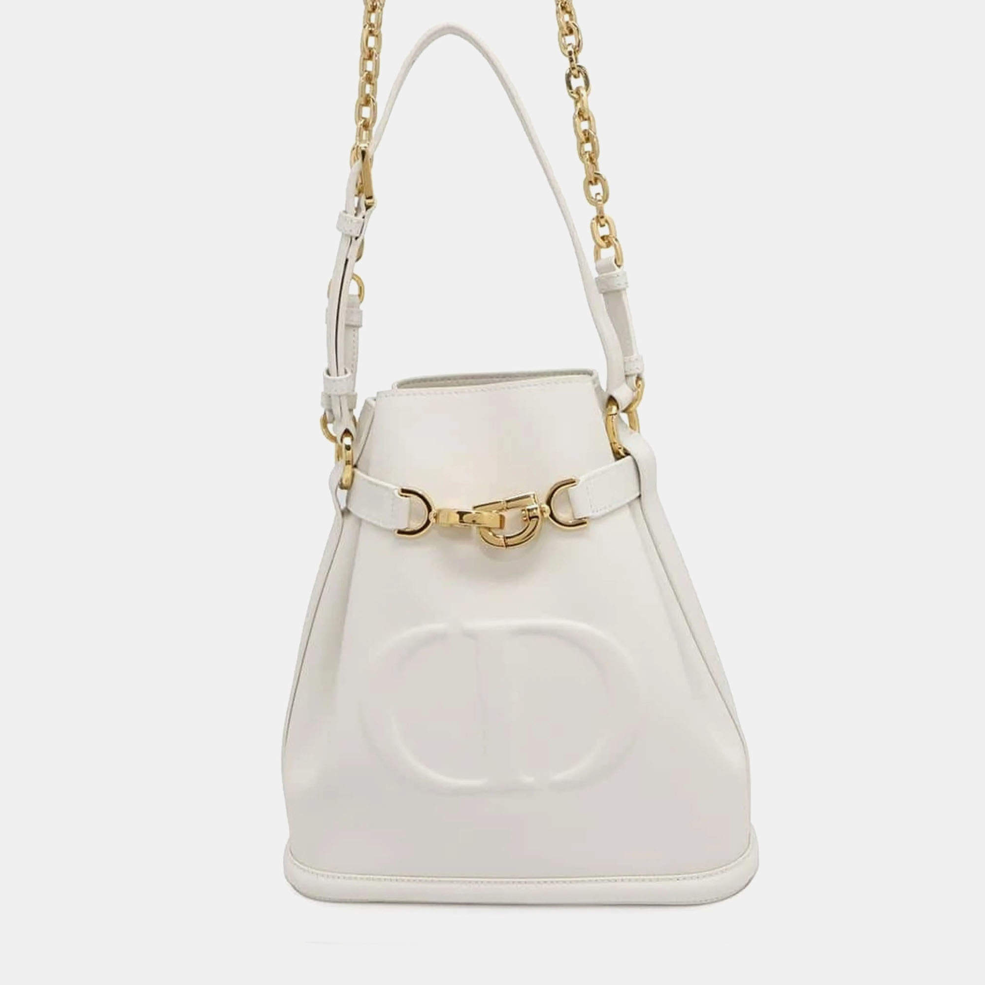 Dior Leather C'est Medium Handbag