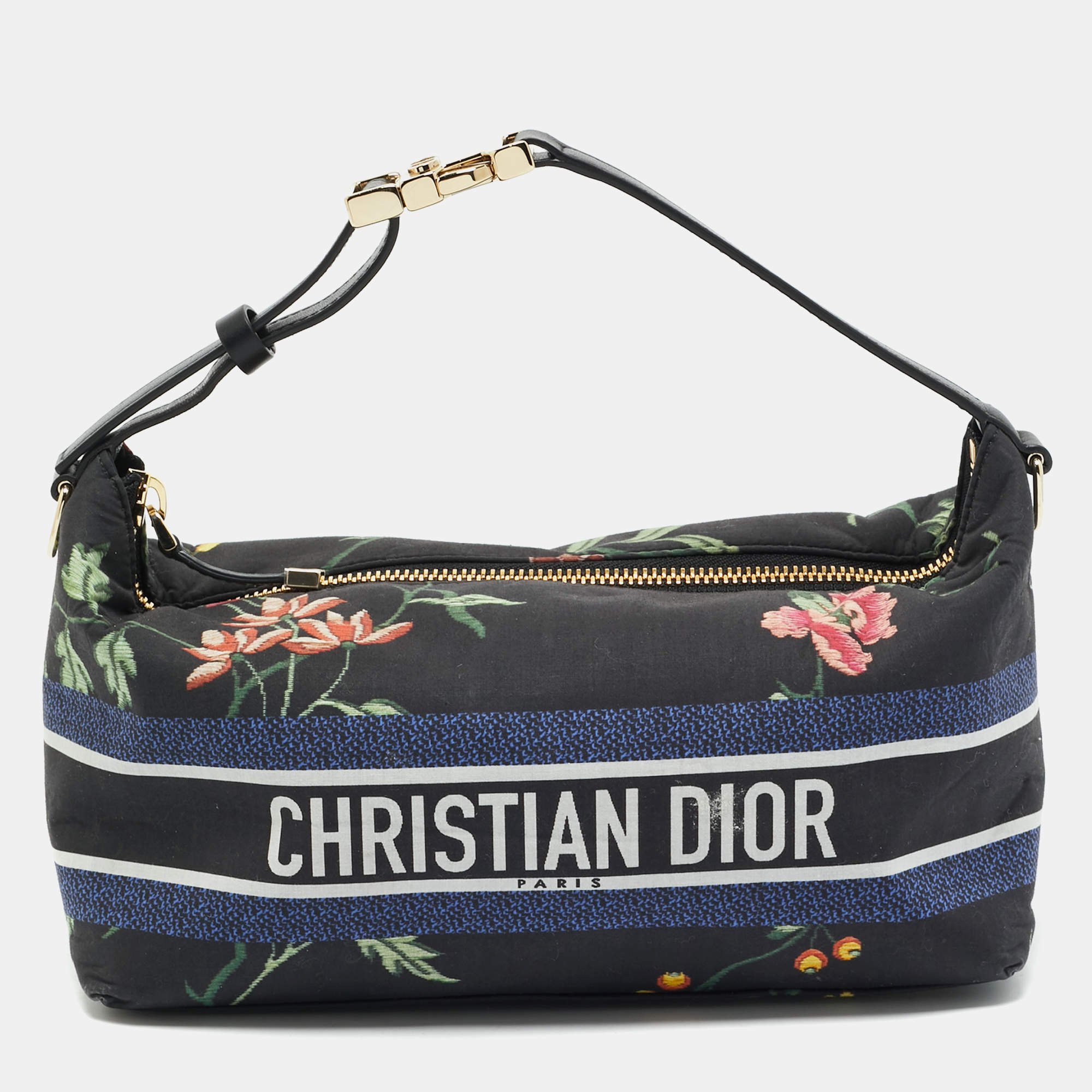 Pre Owned Dior Multicolor Printed Fabric DiorTravel Nomad Pouch