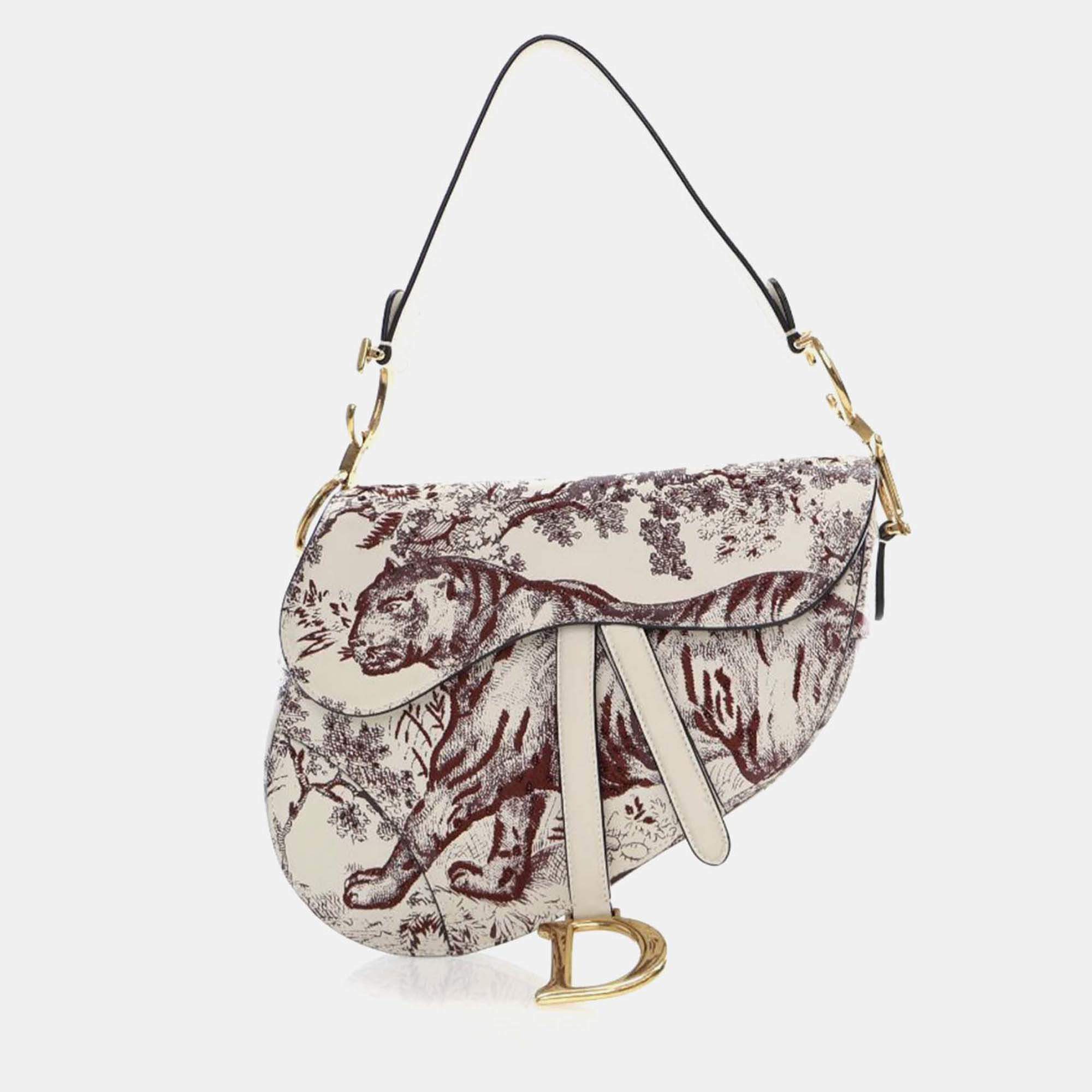 Dior Medium Calfskin Saddle Bag