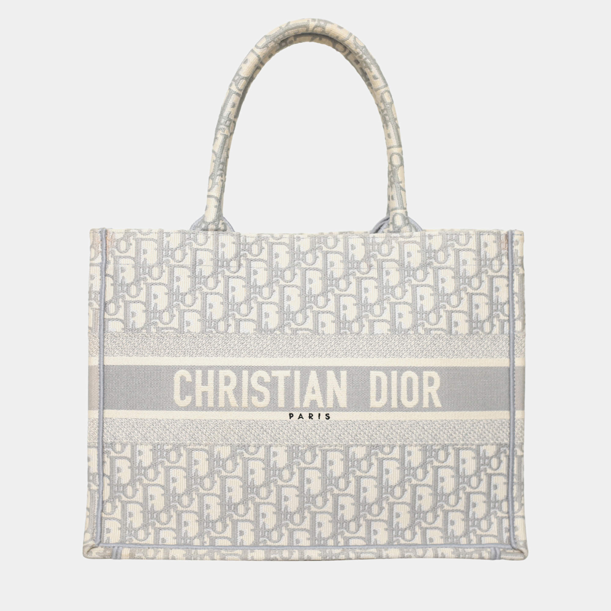 Pre Owned Dior Medium Oblique Book Tote
