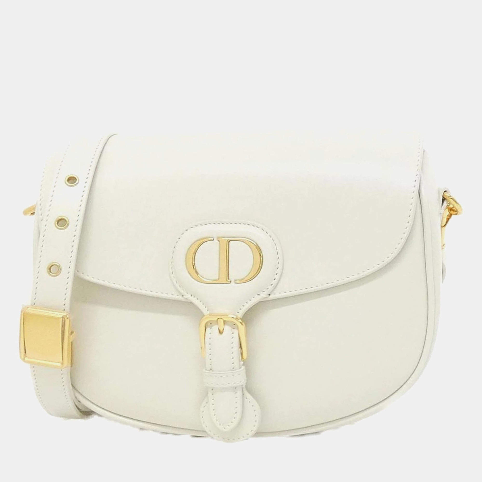 Pre Owned Dior Bobby Leather Shoulder Bag