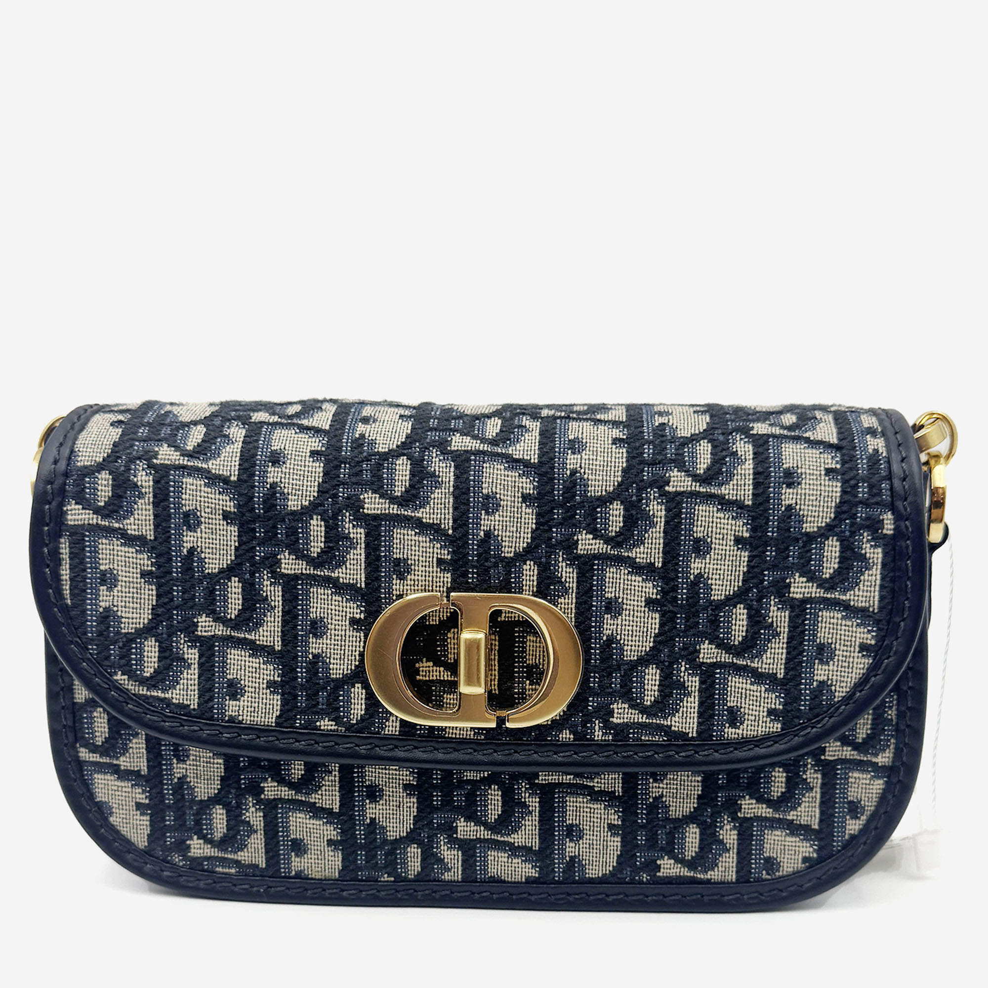 Pre Owned Dior oblique 30 montaigne avenue bag small