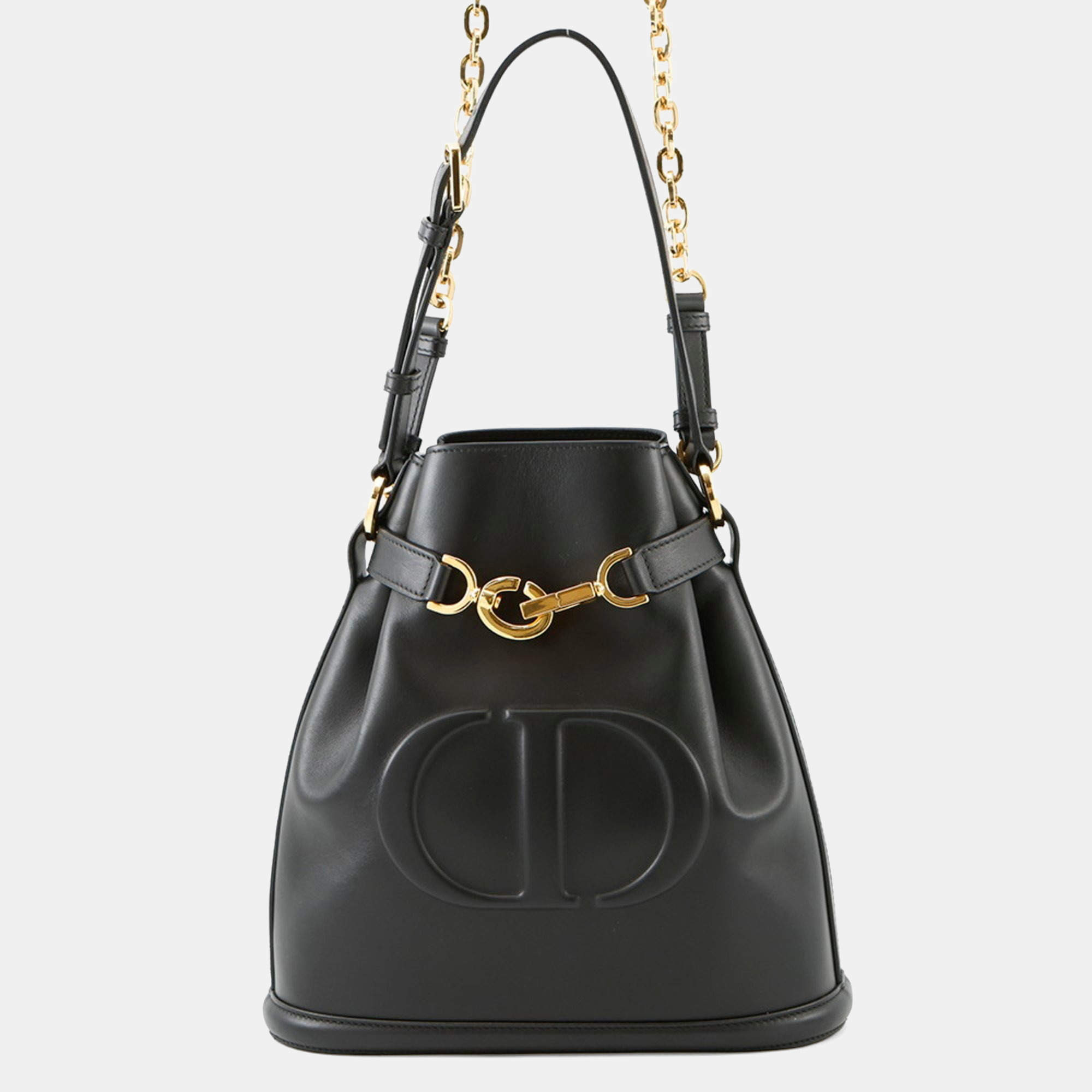 Pre Owned Christian Dior Dior C'Est Sedior Medium Handbag Black