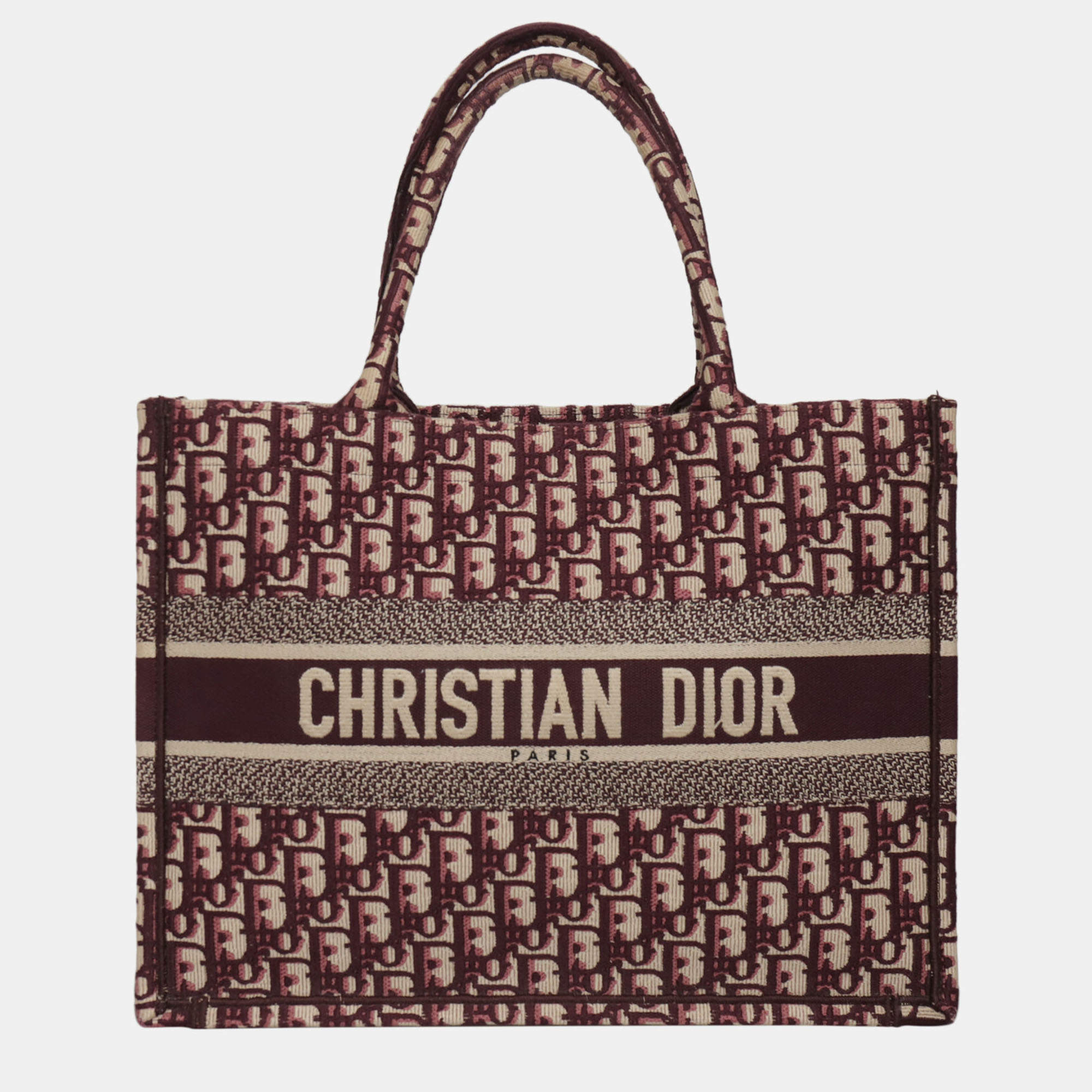 Pre Owned Oblique Book Tote Bag