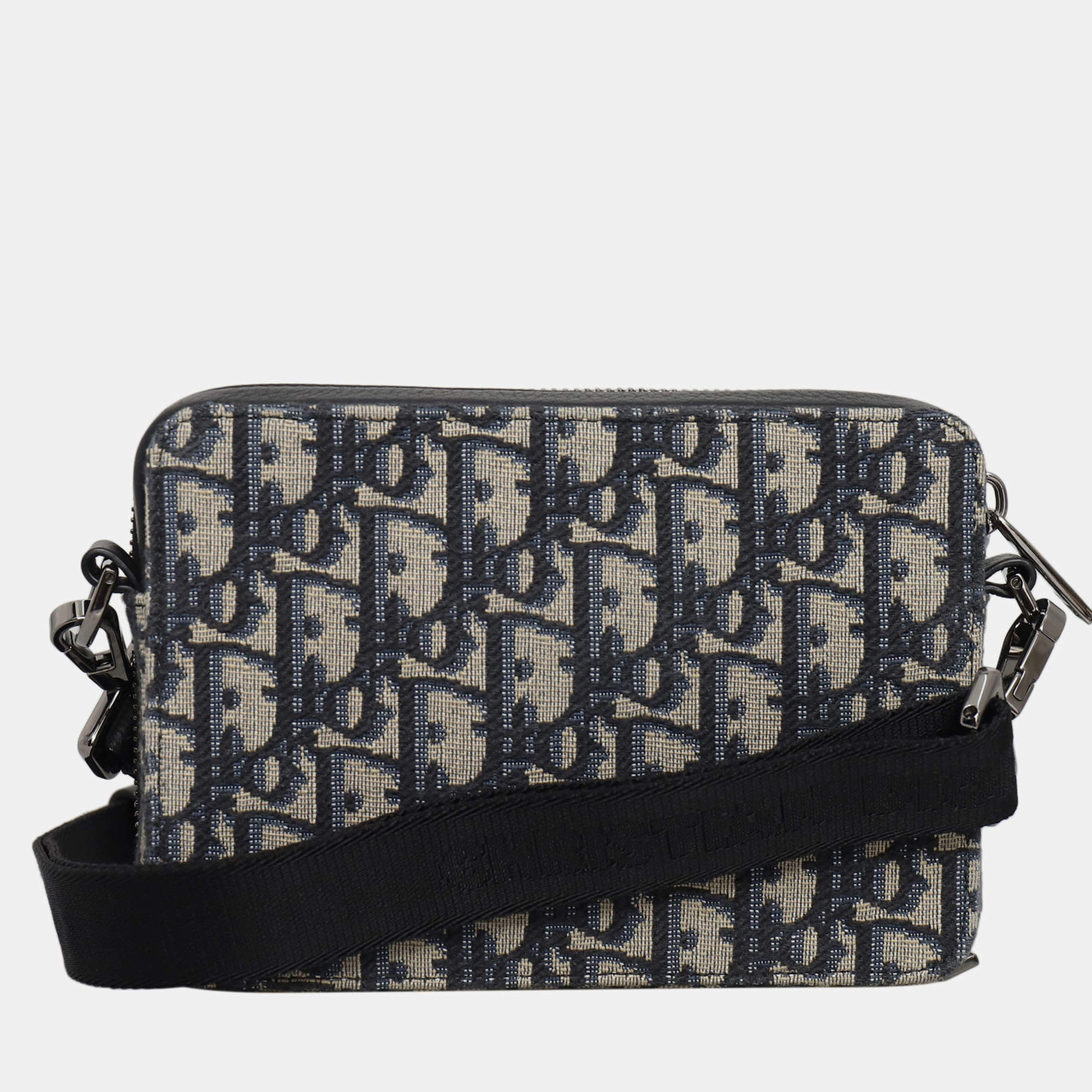 Pre Owned Oblique Zipped with Strap Pouch Crossbody Bag