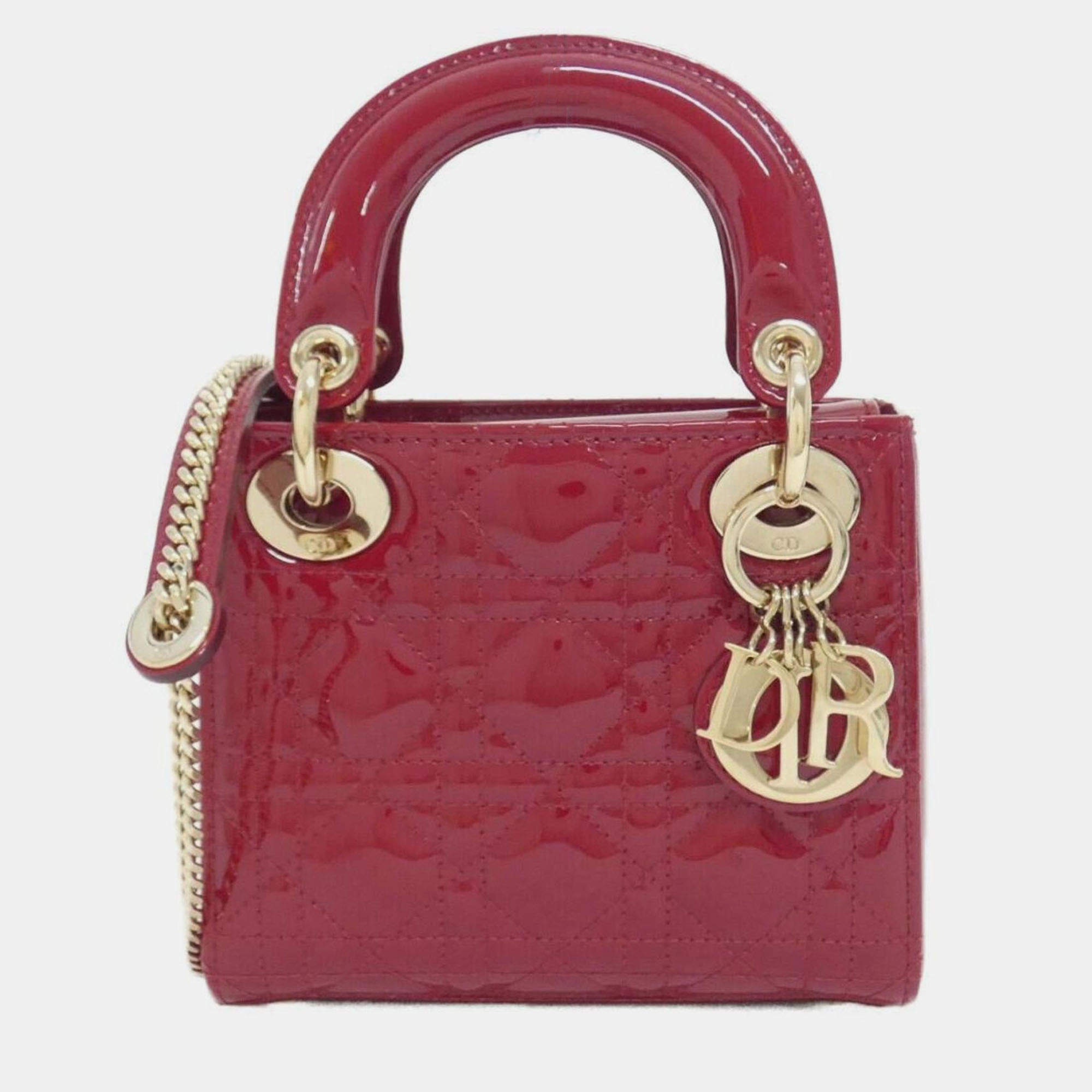 Pre Owned Christian Dior Lady Mini Handbag