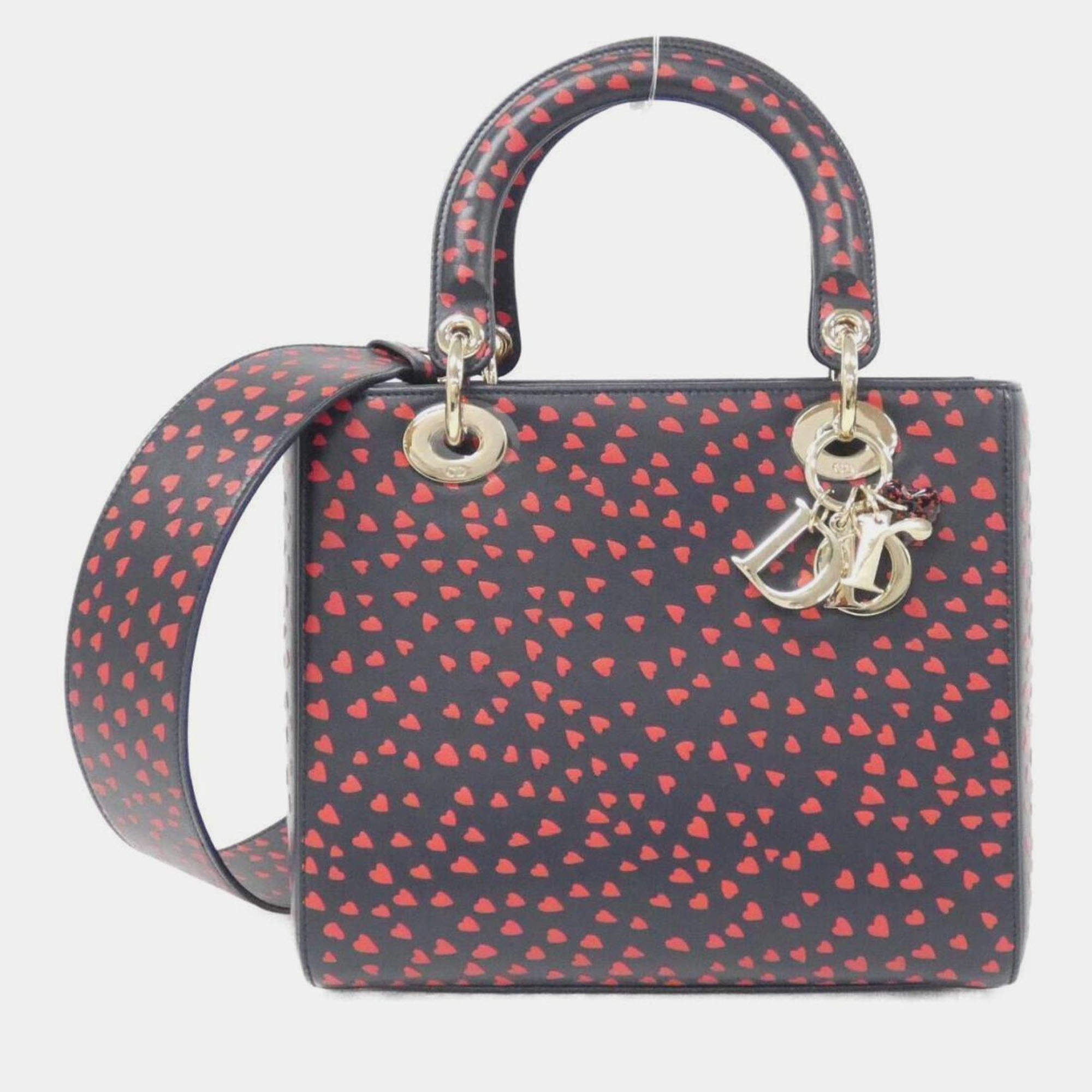 Pre Owned Christian Dior I Love Paris Lady Medium Handbag