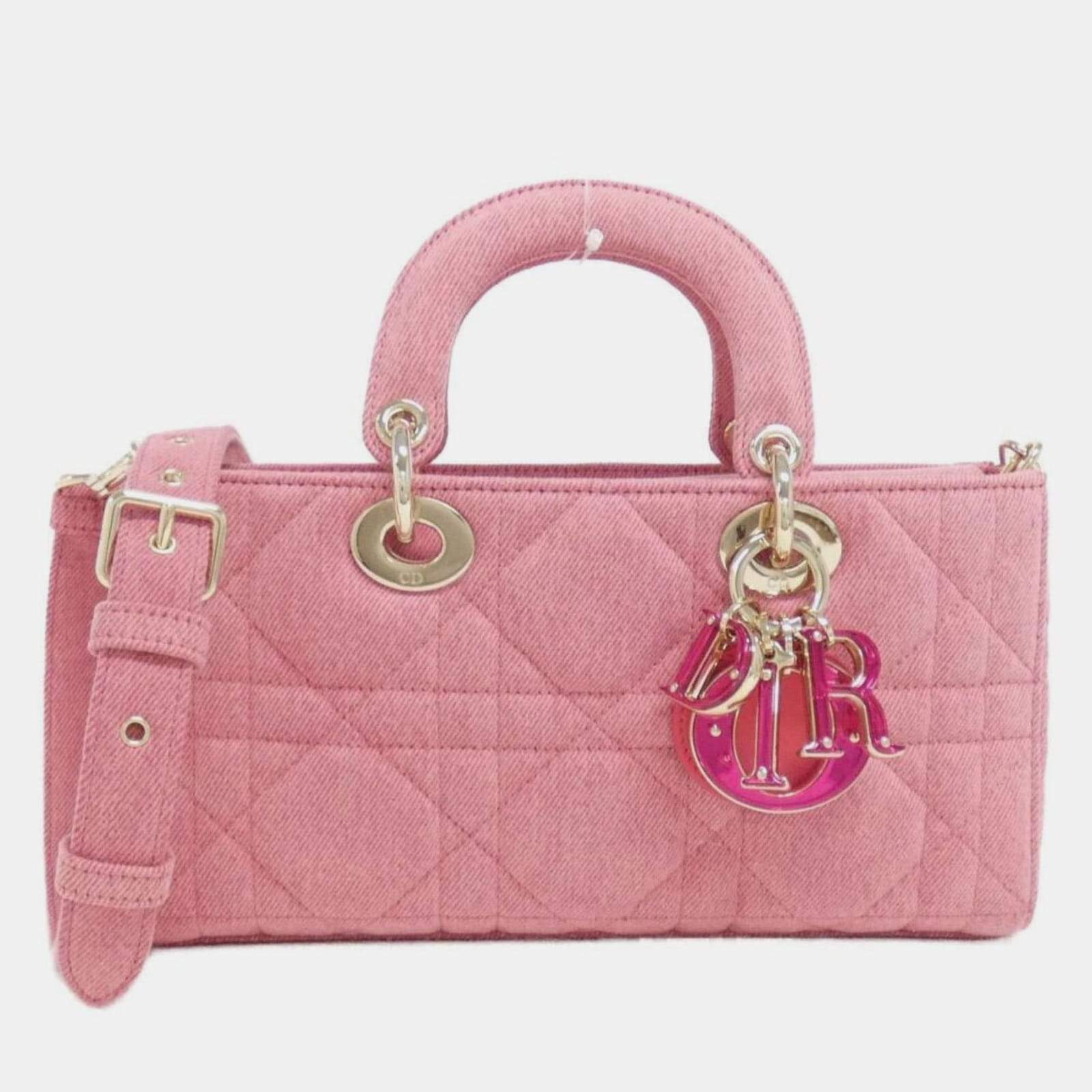 Pre Owned Christian Dior Lady D Joy Medium Handbag