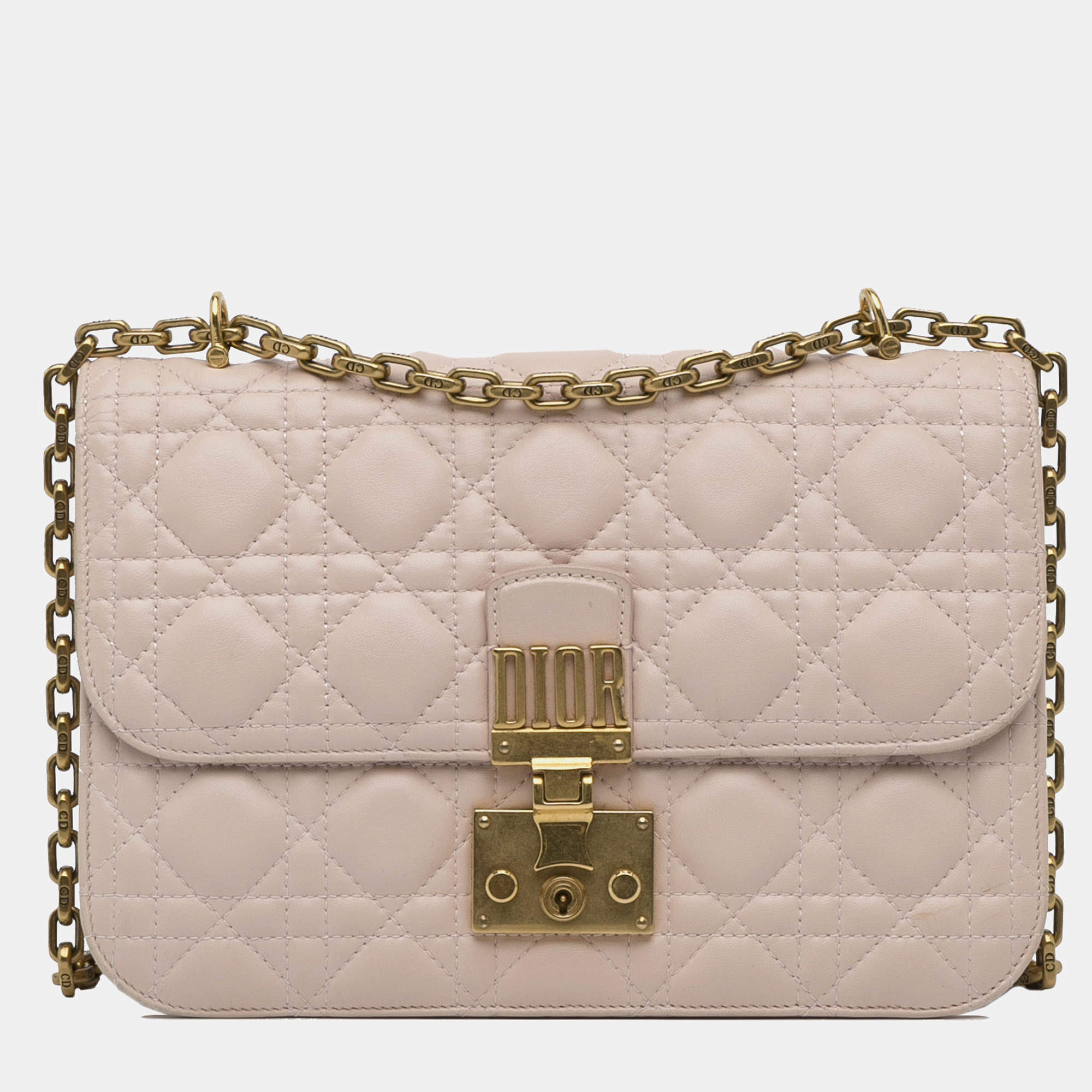 مملوكة مسبقًا Dior Pink Cannage Dioraddict Crossbody